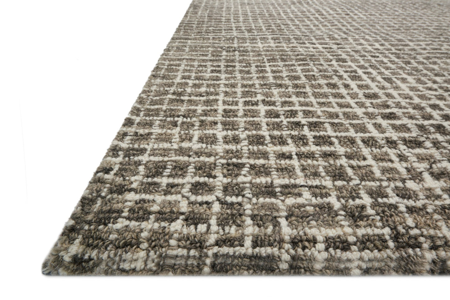 Loloi GIANA GH - 01 Charcoal Transitional Hooked Rug - Rugs - Loloi - Atlanta Designer Rugs