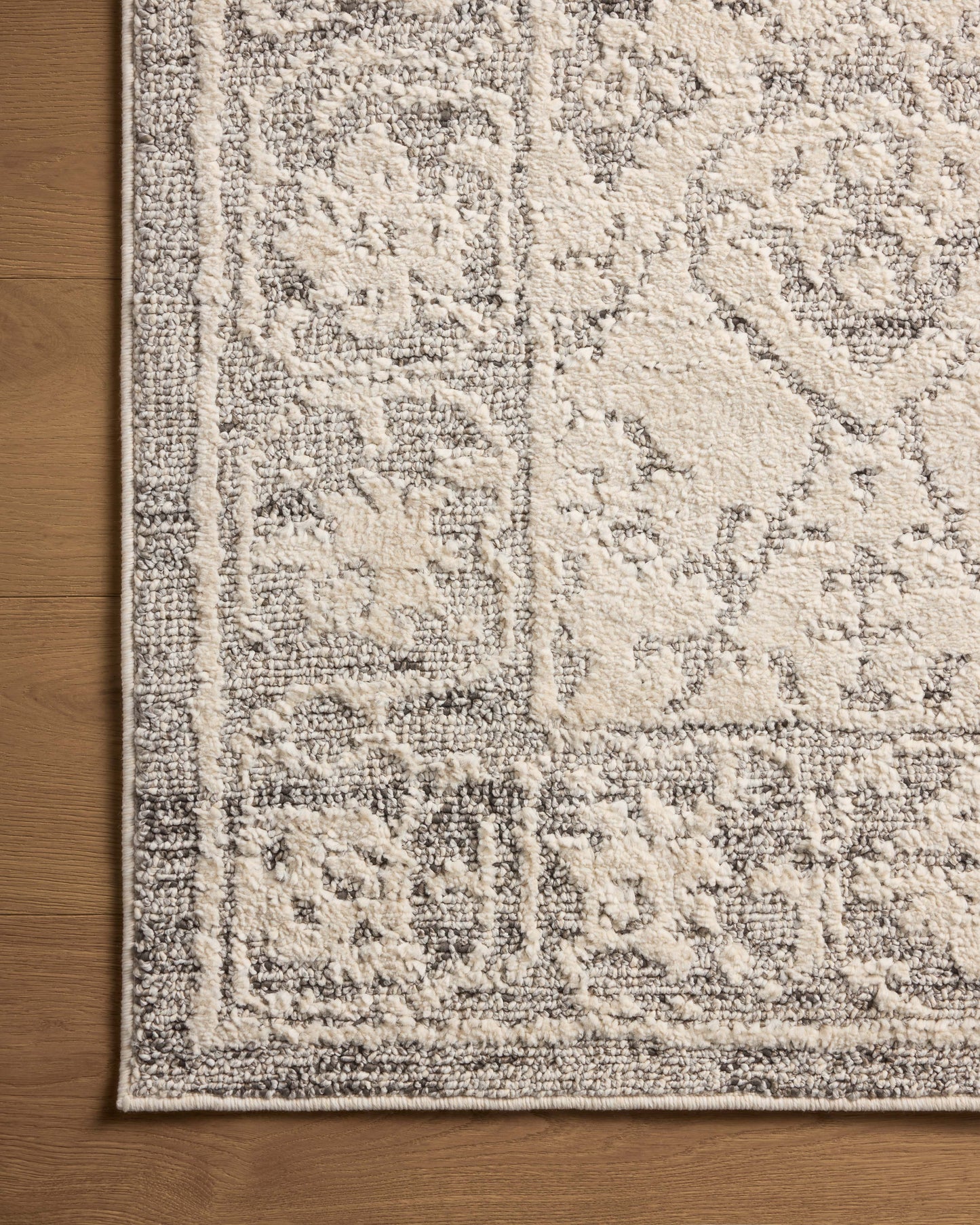 Magnolia Home Gigi GIG-02 Ivory Stone Transitional Power Loomed Rug