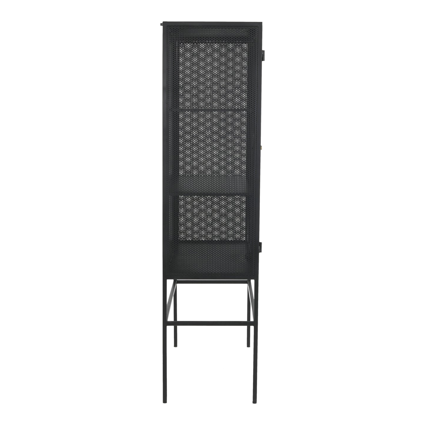 Moes Home Cabinets Isandros Black Industrial Furniture