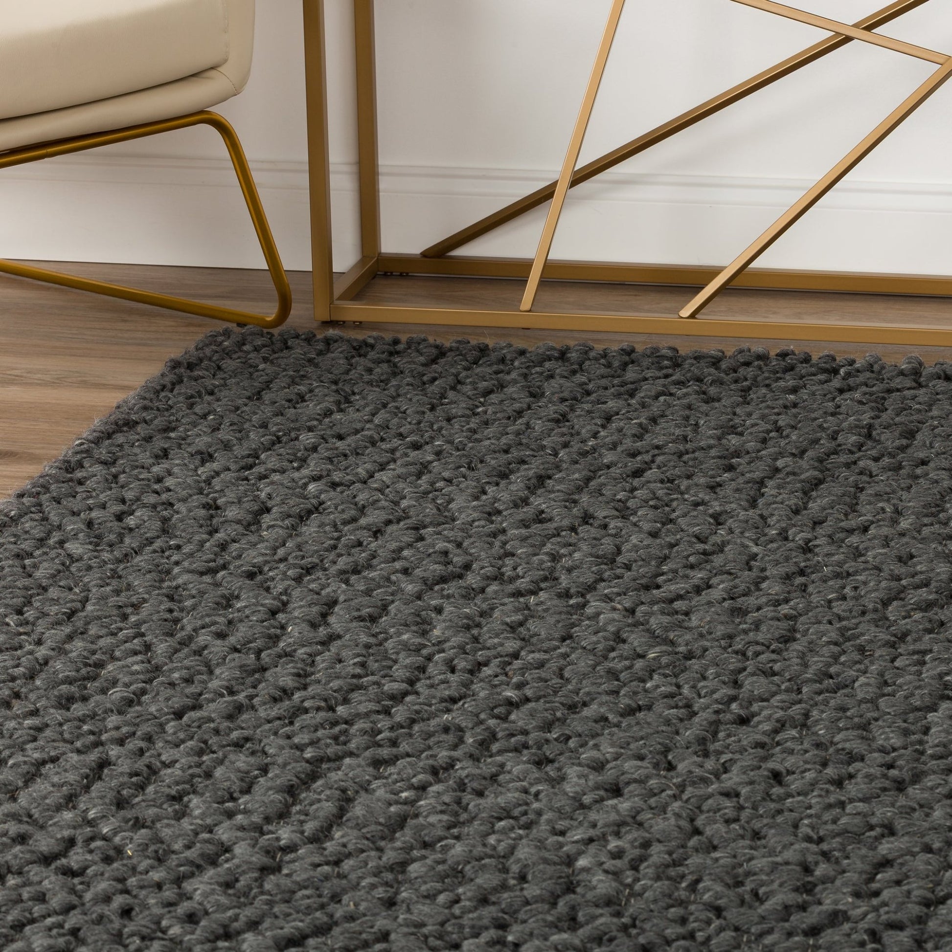 Dalyn Rugs Gorbea GR1 Charcoal Casual Loom Rug - Rugs - Dalyn Rugs - Atlanta Designer Rugs