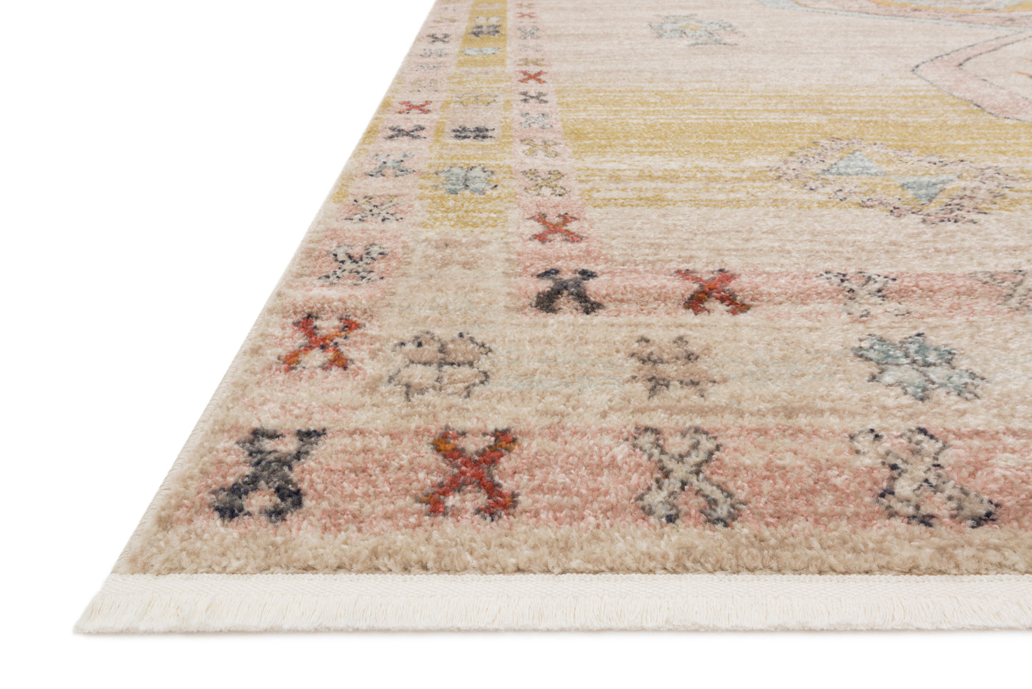 Magnolia Home Graham GRA-04 Antique Ivory Multi Transitional Power Loomed Rug