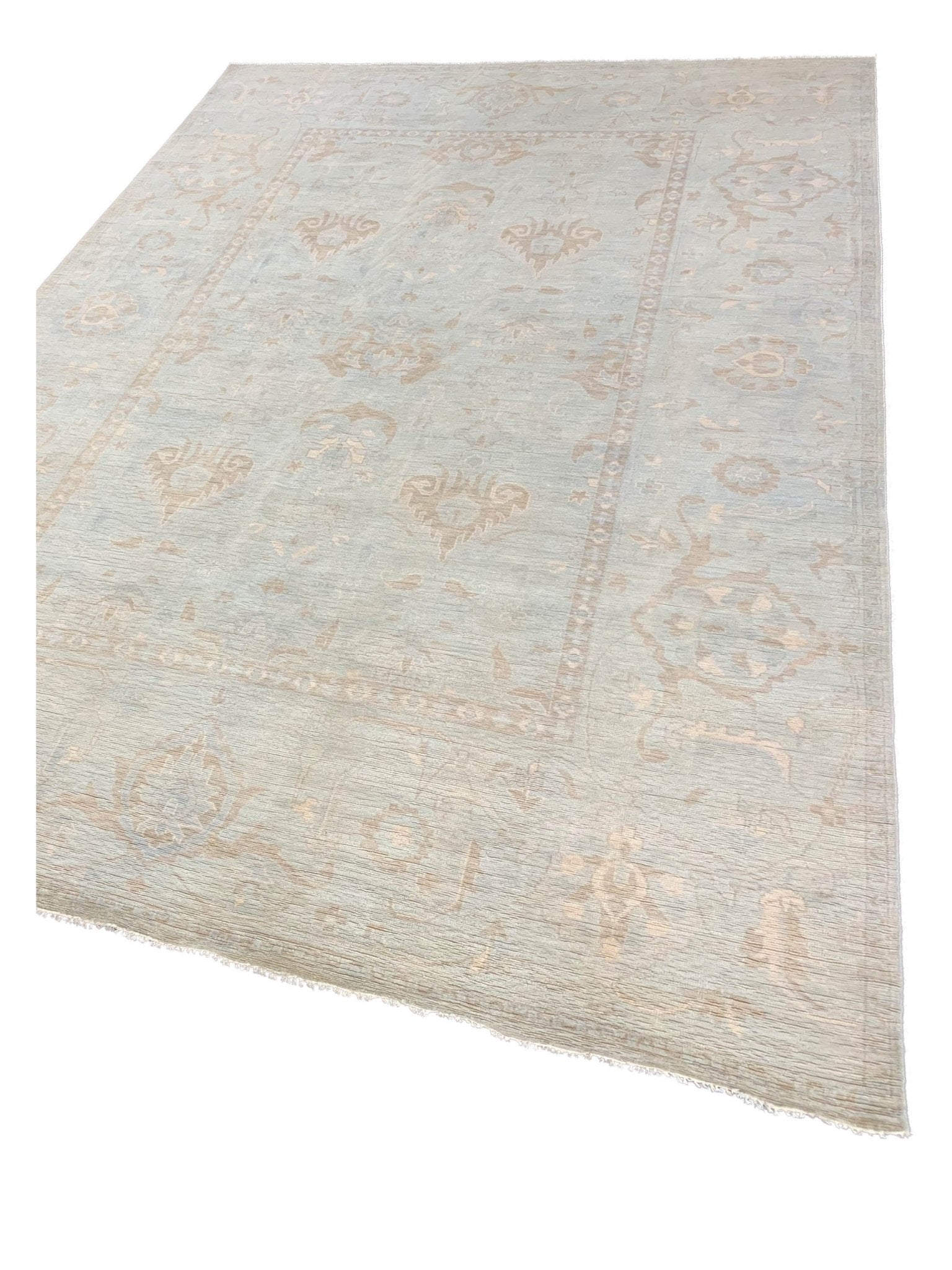 Artisan Evan Blue Traditional Knotted Rug - Rugs - Artisan - Atlanta Designer Rugs