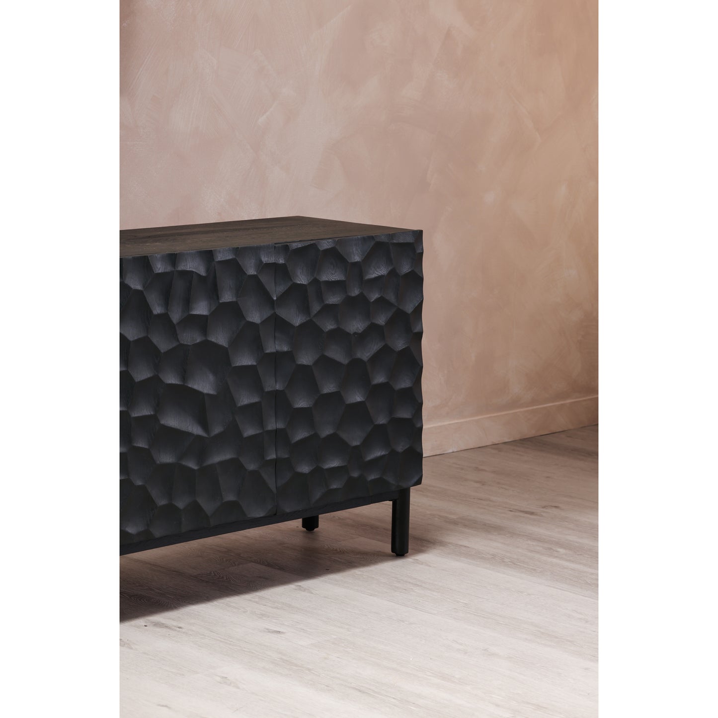 Moes Home Sideboards Misaki Black Contemporary Furniture