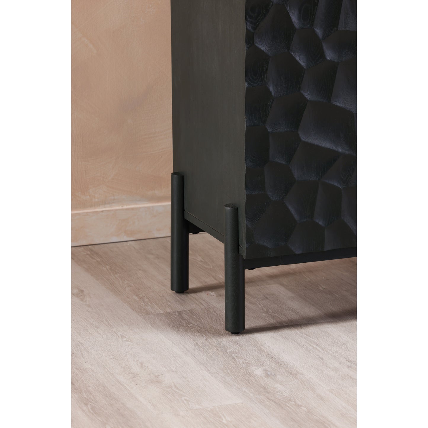 Moes Home Sideboards Misaki Black Contemporary Furniture