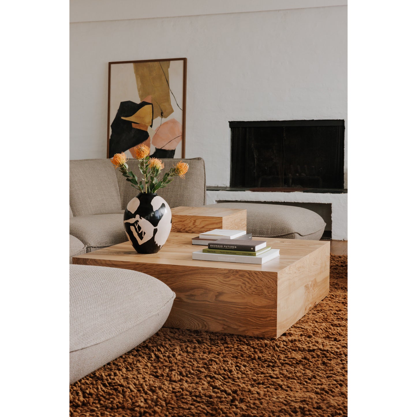 Moes Home Coffee Tables Nash Brown Modern Furniture