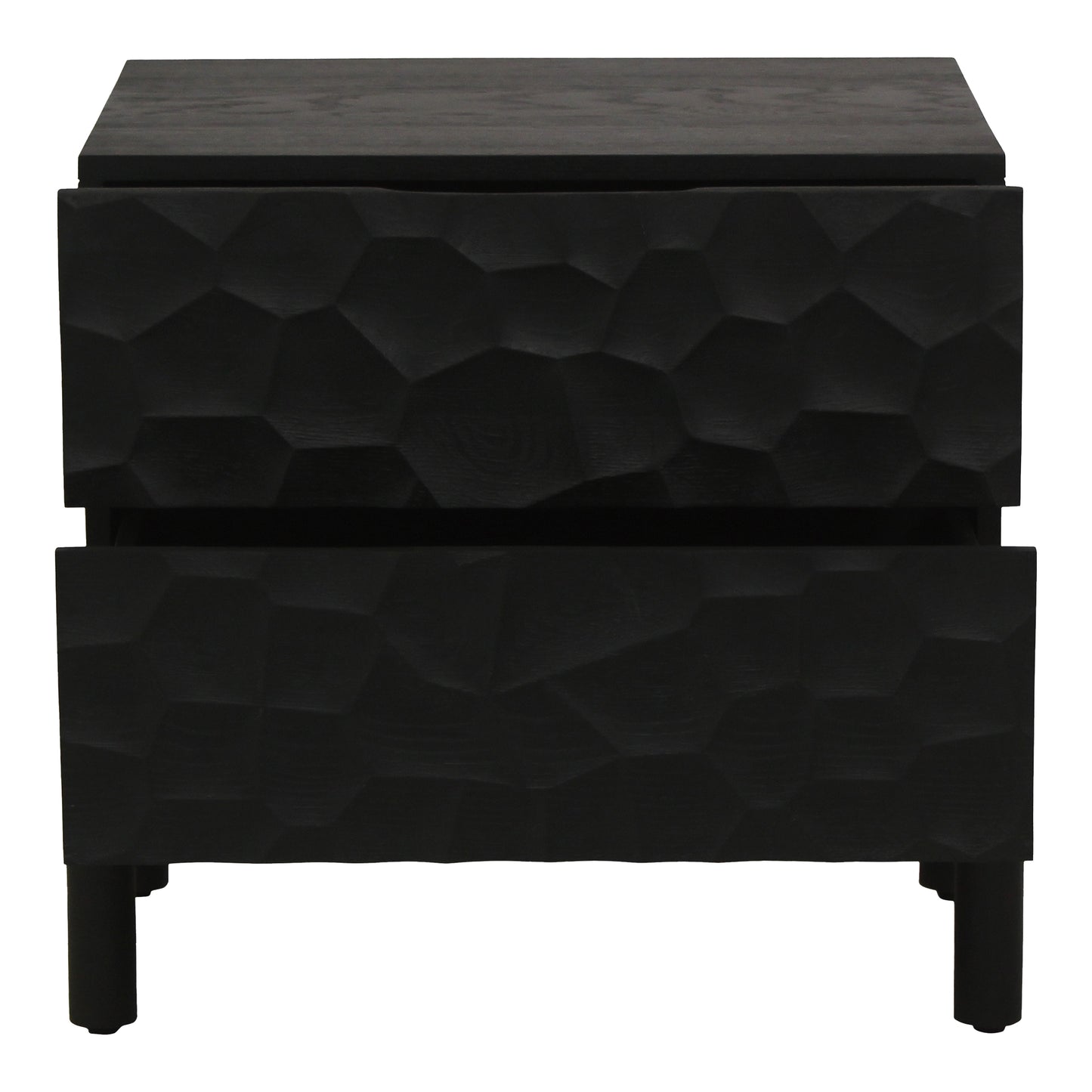 Moes Home Nightstands MISAKI Black Contemporary Furniture