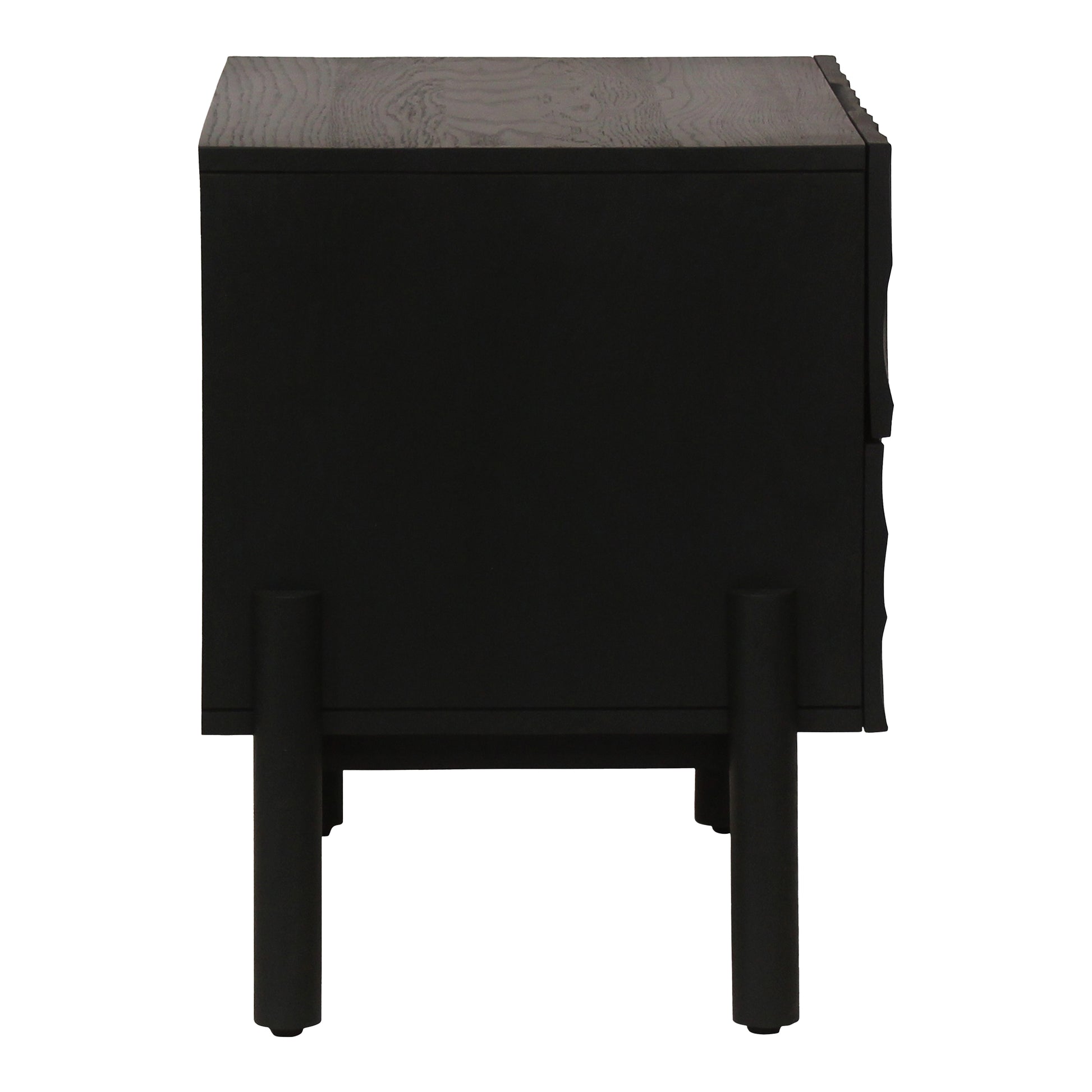 Moes Home Nightstands MISAKI Black Contemporary Furniture