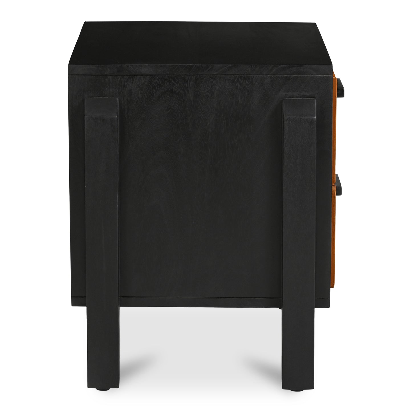 Moes Home Nightstands HAYDEN Brown Mid-Century Modern Furniture