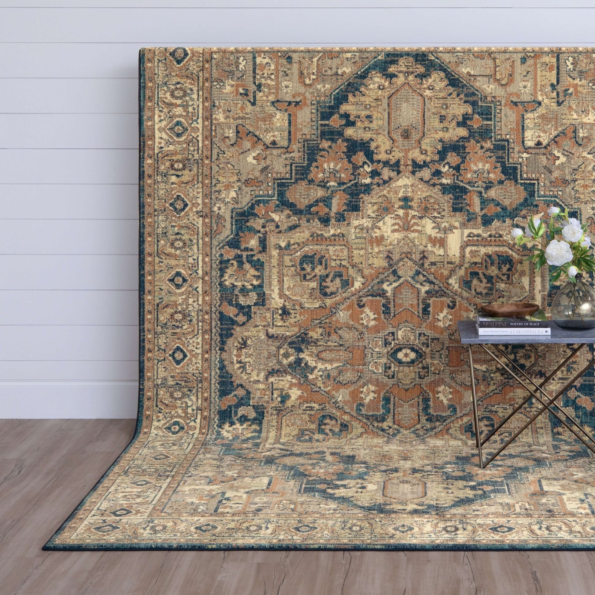 Karastan Estate 92302 Blue Traditional Machinemade Rug - Rugs - Karastan - Atlanta Designer Rugs