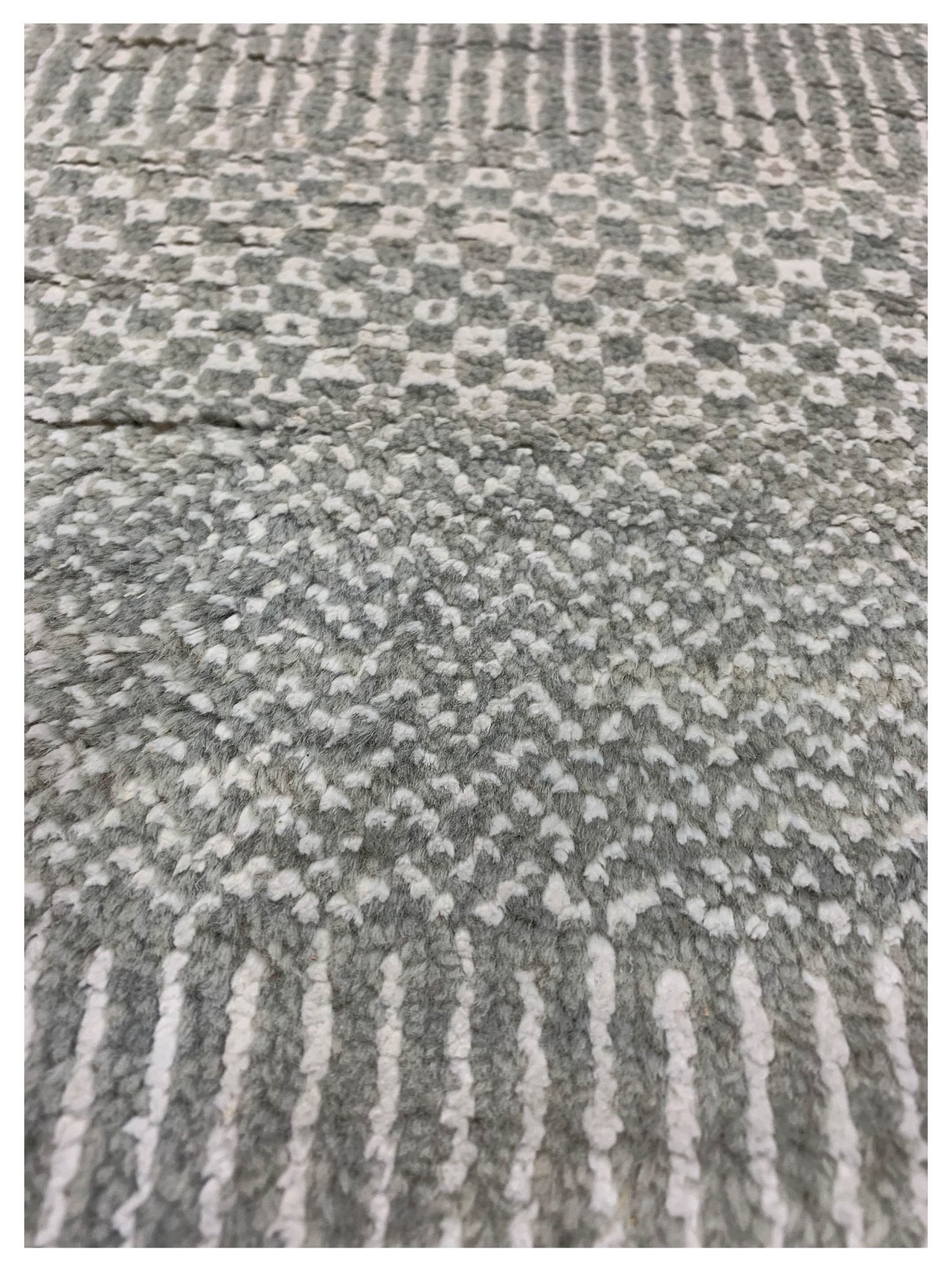 Artisan Vera Lt.Aqua Silver Transitional Knotted Rug - Rugs - Artisan - Atlanta Designer Rugs