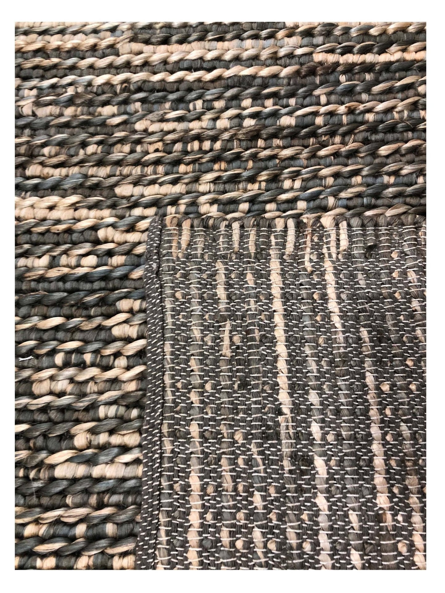 Artisan Meryl Charcoal Modern Woven Rug - Rugs - Artisan - Atlanta Designer Rugs