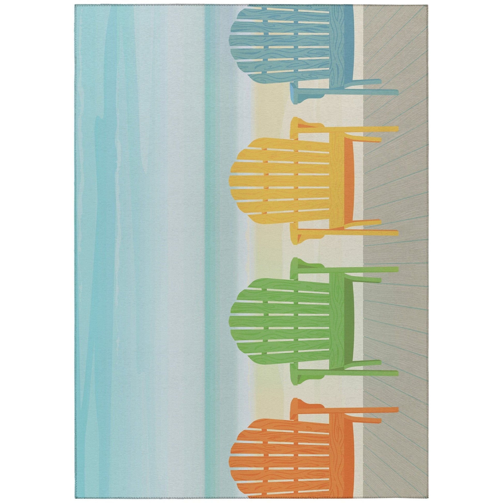 Dalyn Rugs Harbor HA1 Poolside Coastal Machinemade Rug - Rugs - Dalyn Rugs - Atlanta Designer Rugs