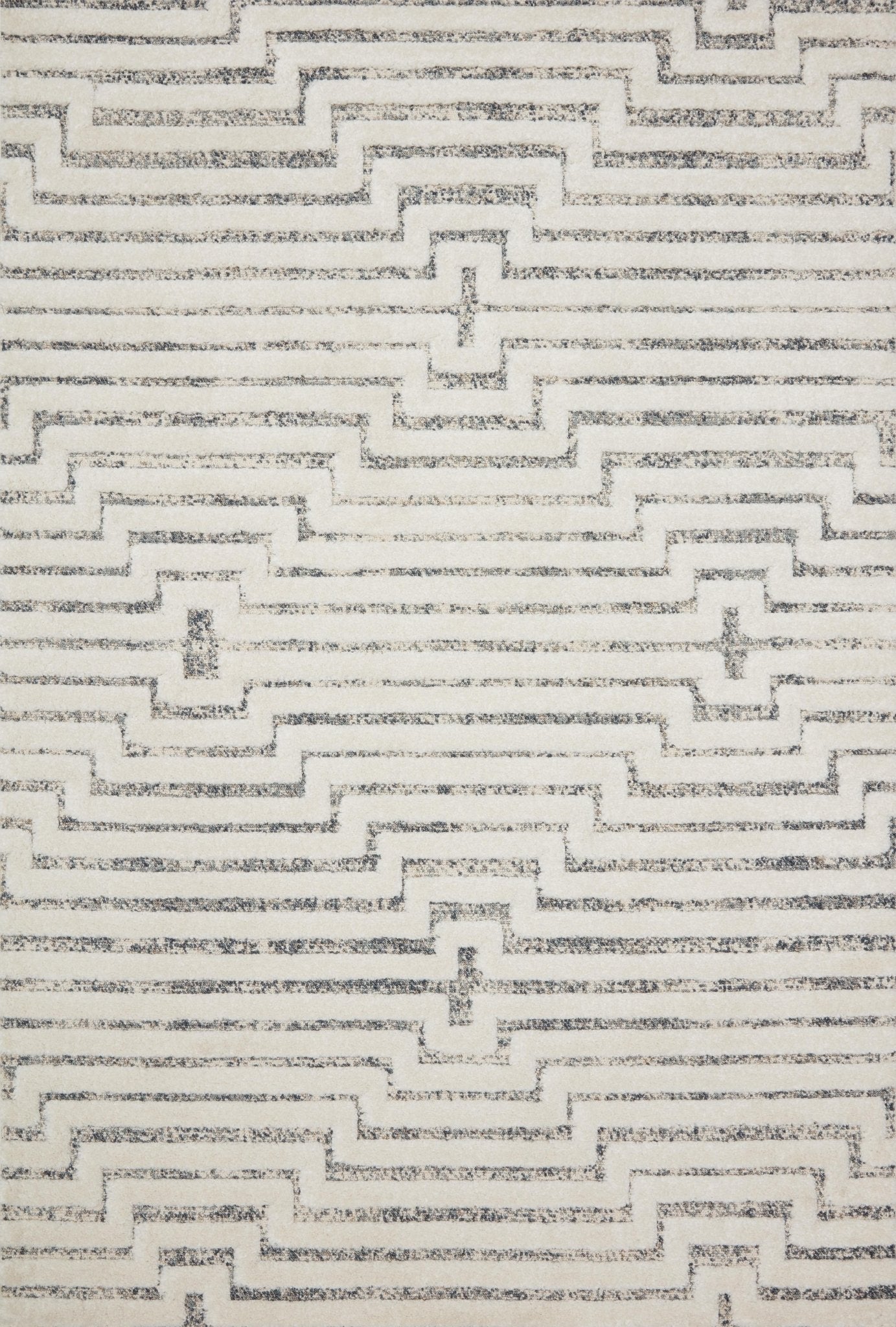 Loloi II Hagen HAG - 03 White Sky Contemporary Power Loomed Rug - Rugs - Loloi II - Atlanta Designer Rugs