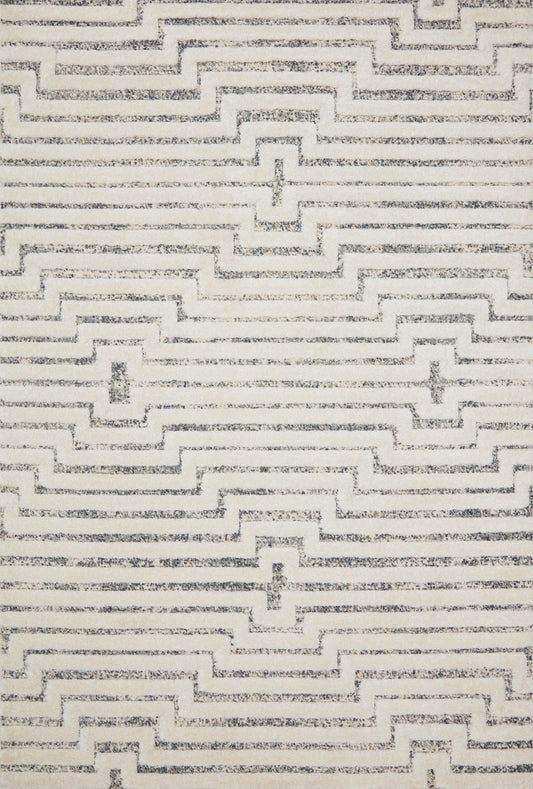 Loloi II Hagen HAG - 03 White Sky Contemporary Power Loomed Rug - Rugs - Loloi II - Atlanta Designer Rugs