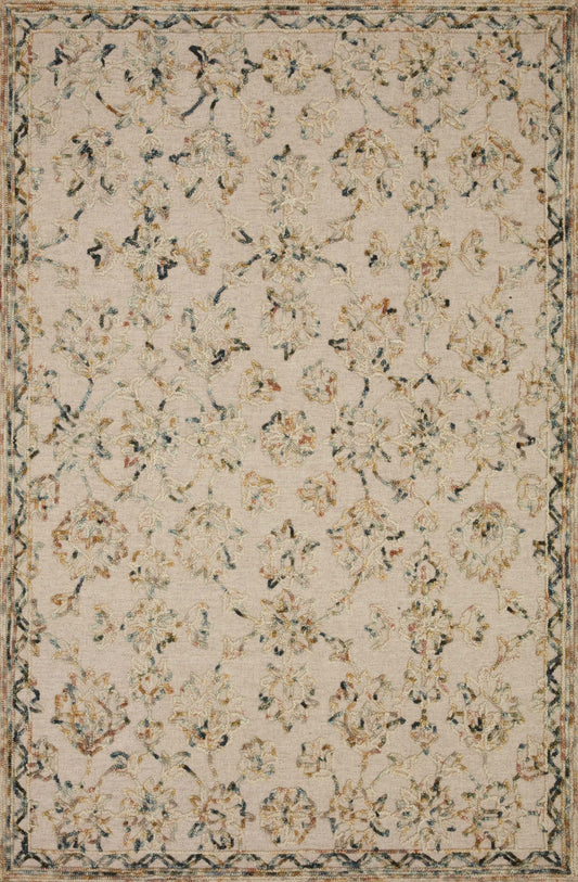 Loloi II Halle HAE - 04 Lagoon Multi Traditional Hooked Rug - Rugs - Loloi II - Atlanta Designer Rugs