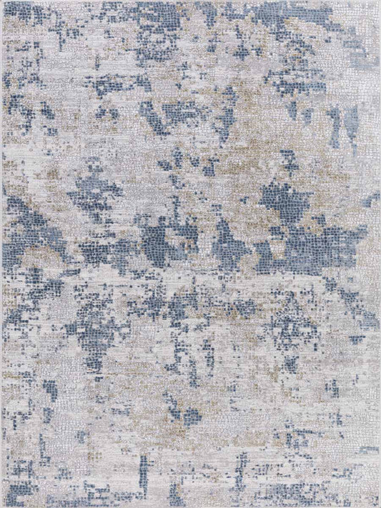 Limited Courteney CY - 252 IVORY BLUE Transitional Machinemade Rug - Rugs - Limited - Atlanta Designer Rugs