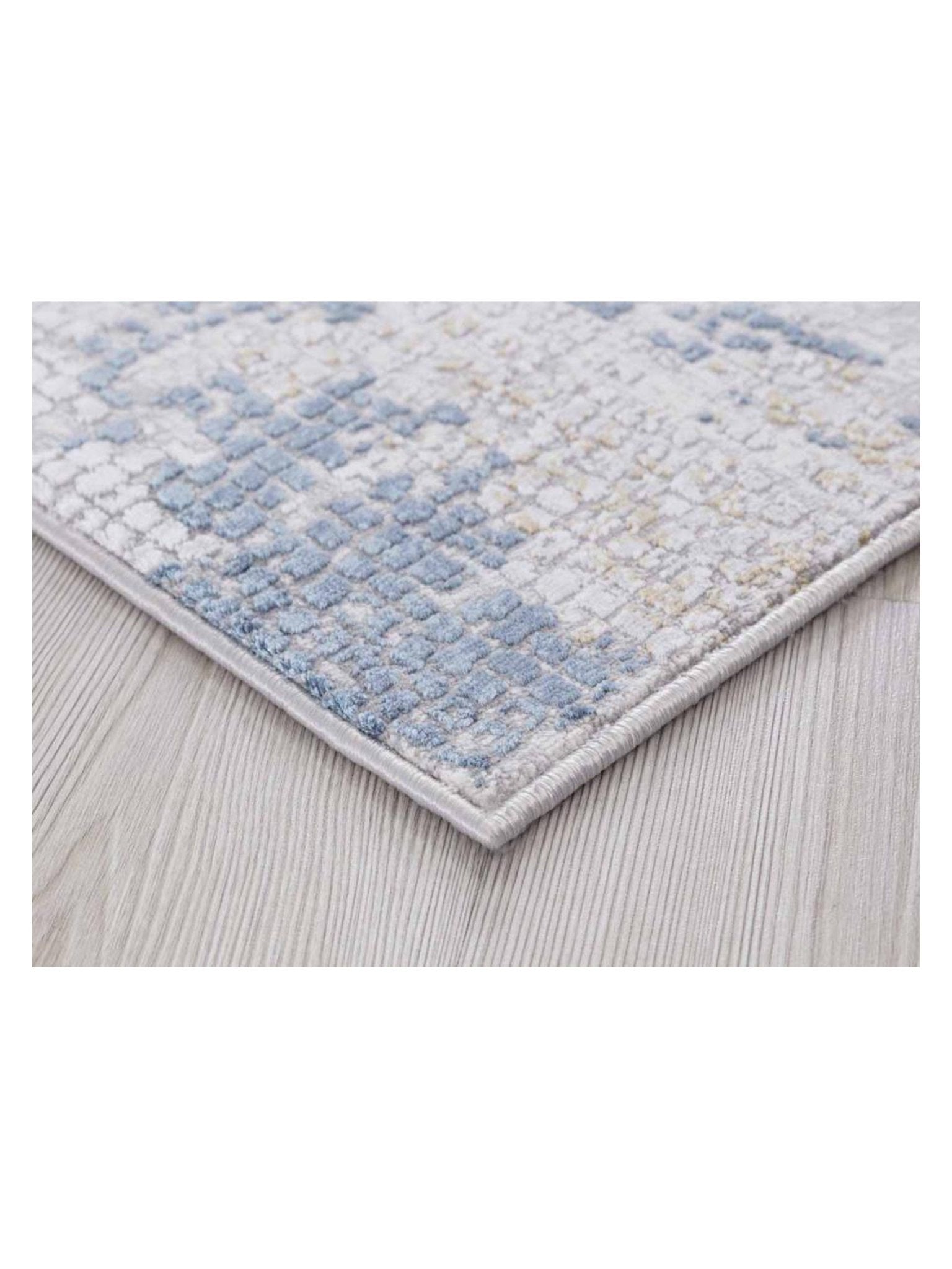 Limited Courteney CY - 252 IVORY BLUE Transitional Machinemade Rug - Rugs - Limited - Atlanta Designer Rugs