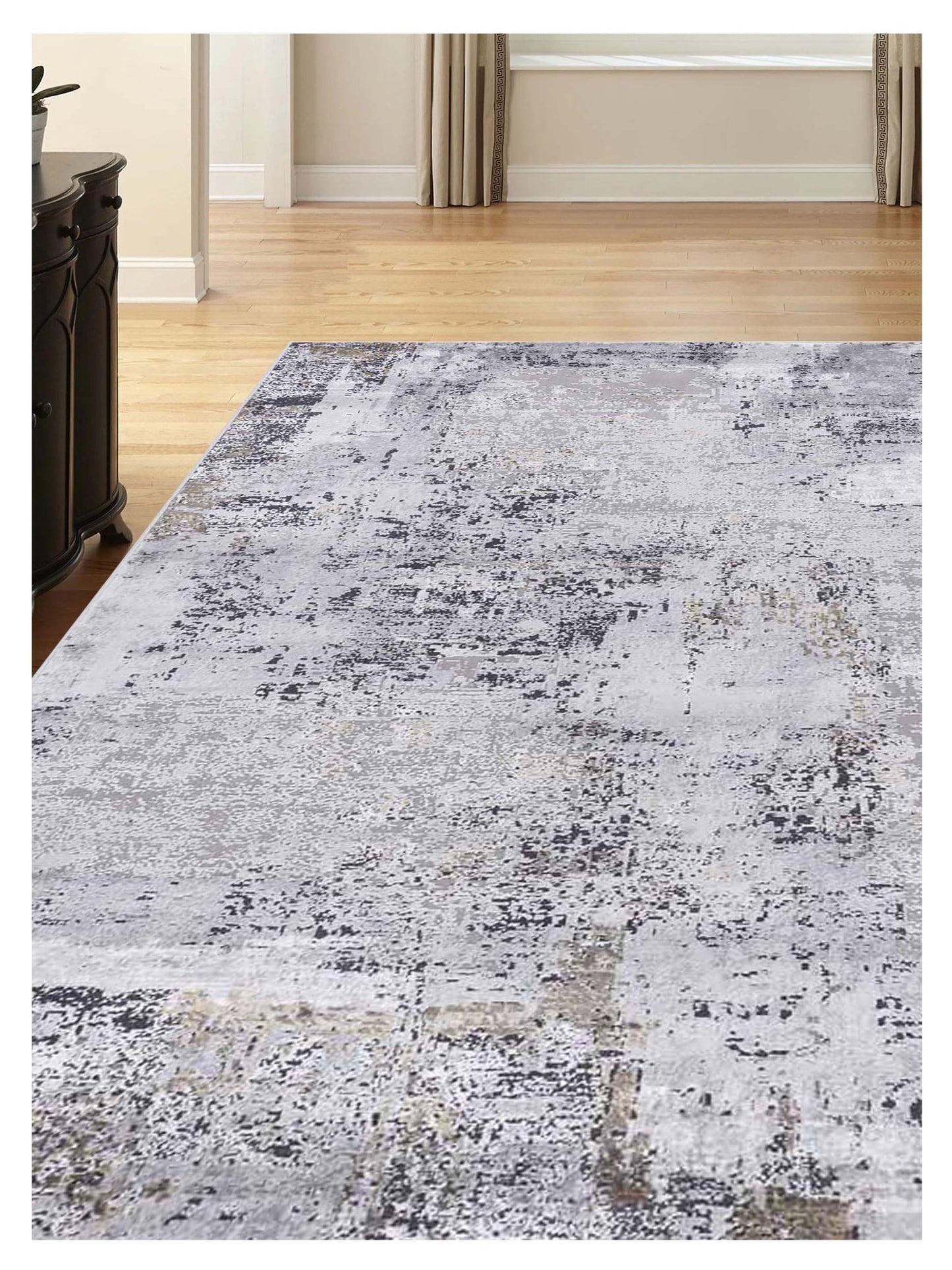 Limited Courteney CY - 255 GRAY GOLD Transitional Machinemade Rug - Rugs - Limited - Atlanta Designer Rugs