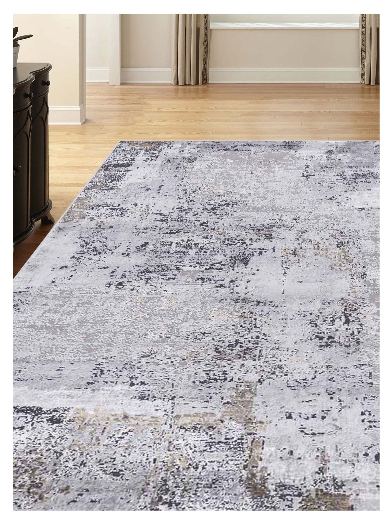 Limited Courteney CY - 255 GRAY GOLD Transitional Machinemade Rug - Rugs - Limited - Atlanta Designer Rugs