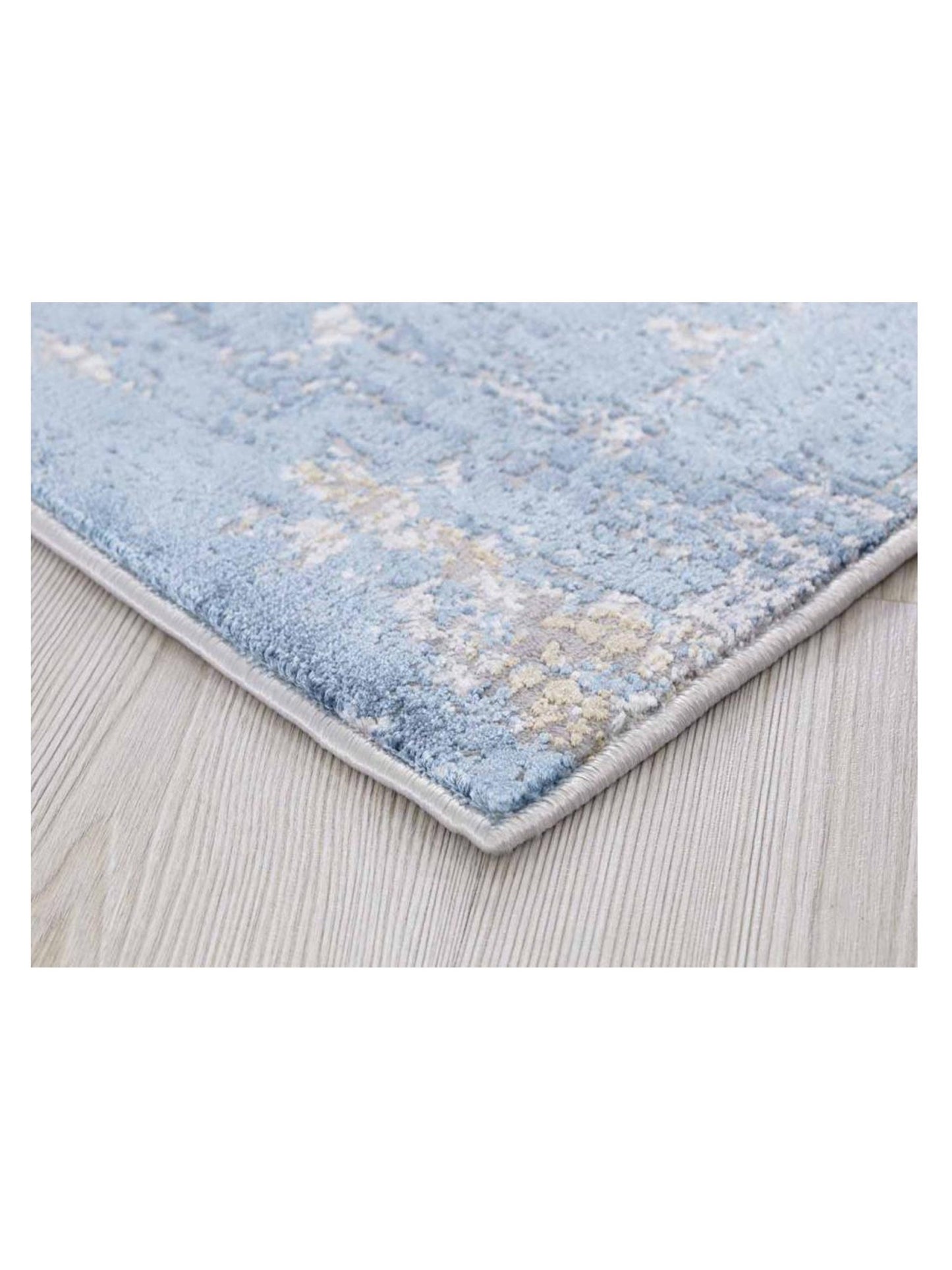 Limited Courteney CY - 256 GOLD BLUE Transitional Machinemade Rug - Rugs - Limited - Atlanta Designer Rugs