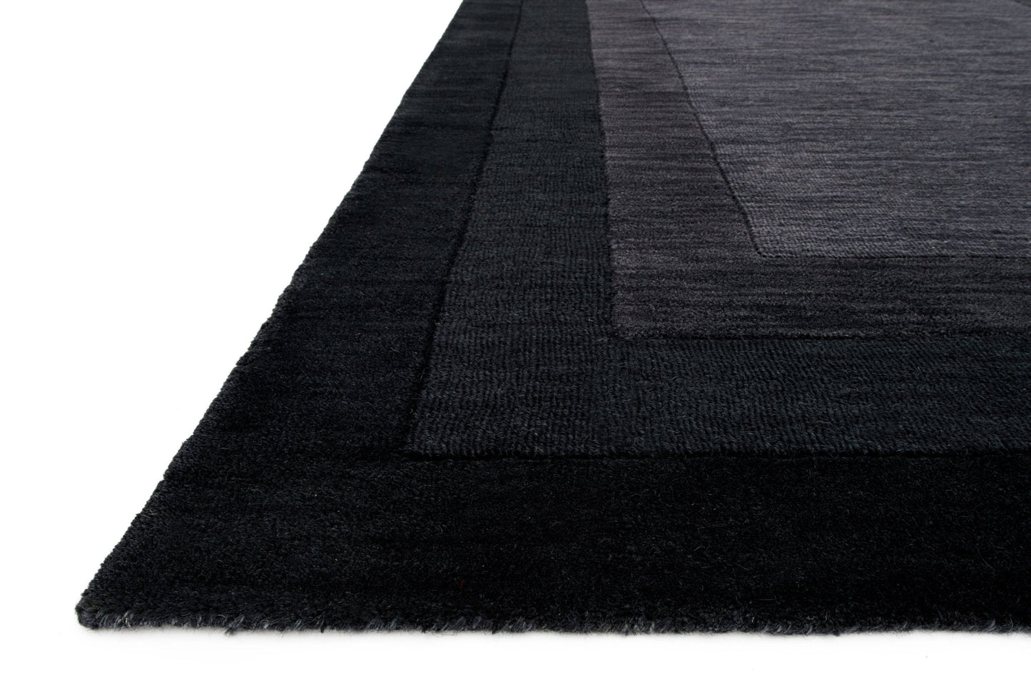 Loloi HAMILTON HM - 01 Grey Charcoal Transitional Hand Loomed Rug - Rugs - Loloi - Atlanta Designer Rugs