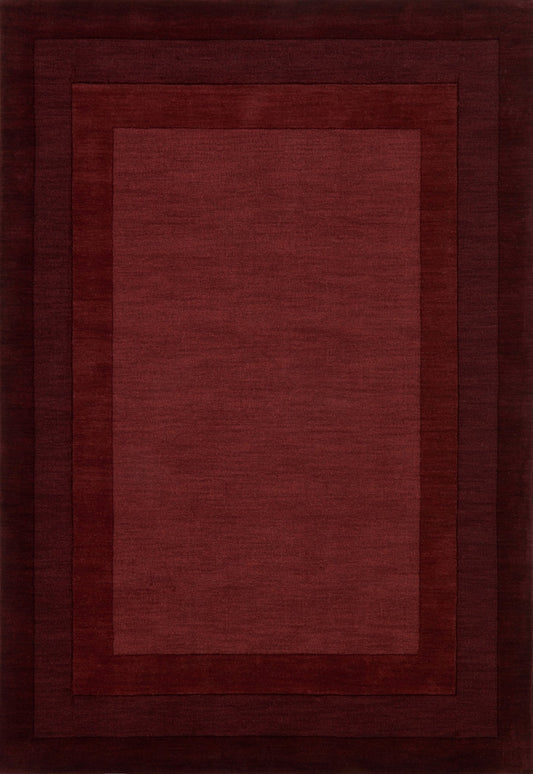 Loloi HAMILTON HM - 01 Red Transitional Hand Loomed Rug - Rugs - Loloi - Atlanta Designer Rugs