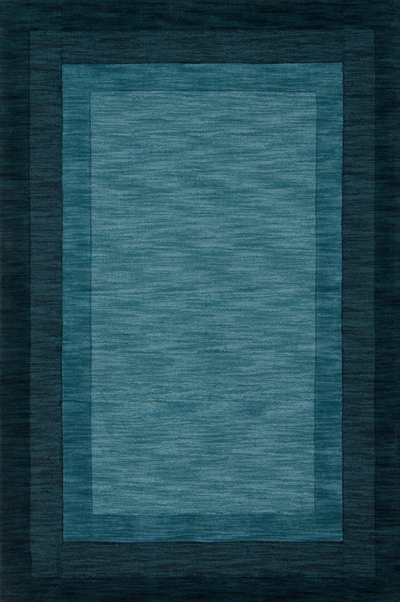 Loloi HAMILTON HM - 01 Teal Transitional Hand Loomed Rug - Rugs - Loloi - Atlanta Designer Rugs