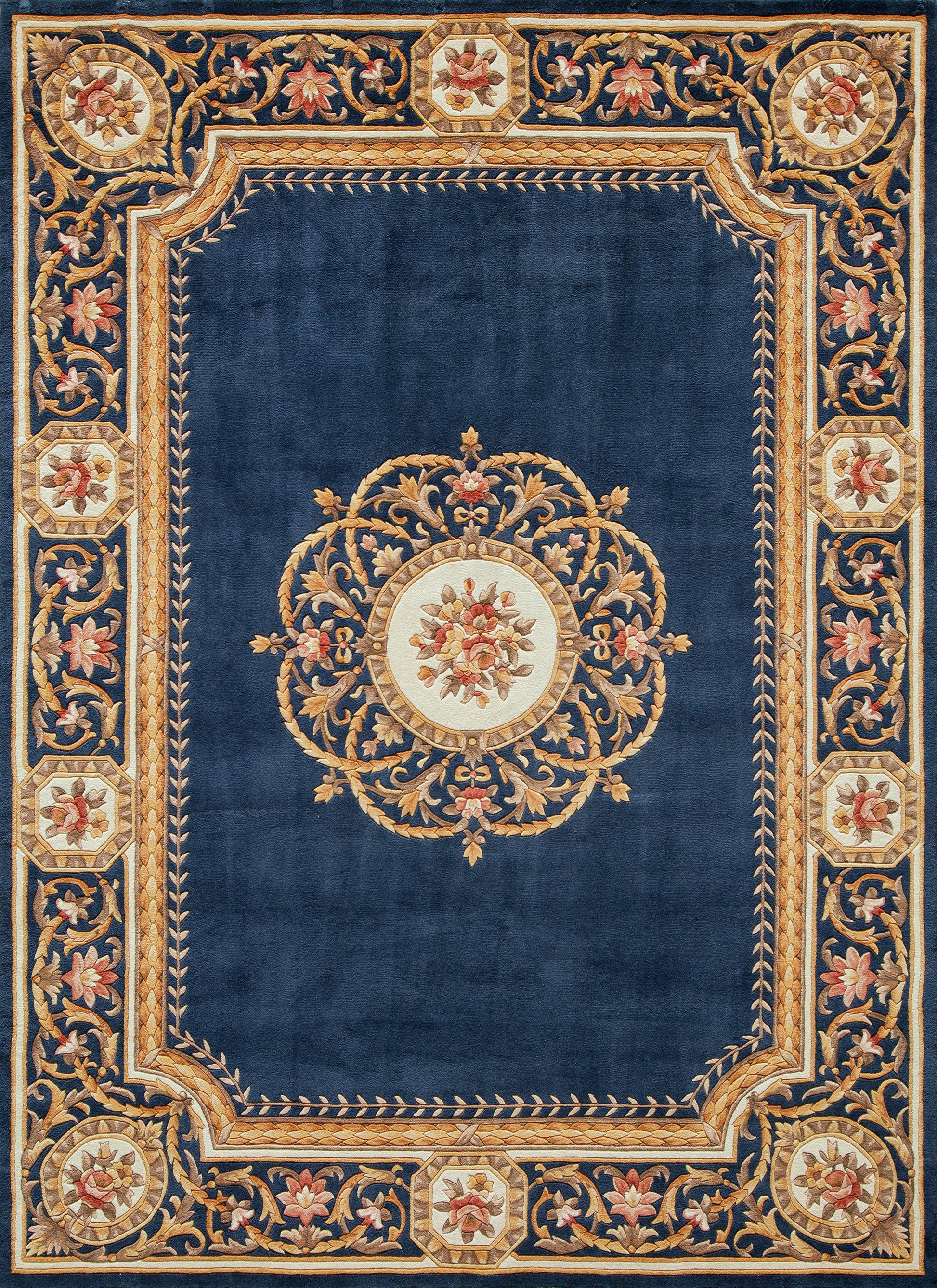 Momeni Harmony India  Blue  Transitional