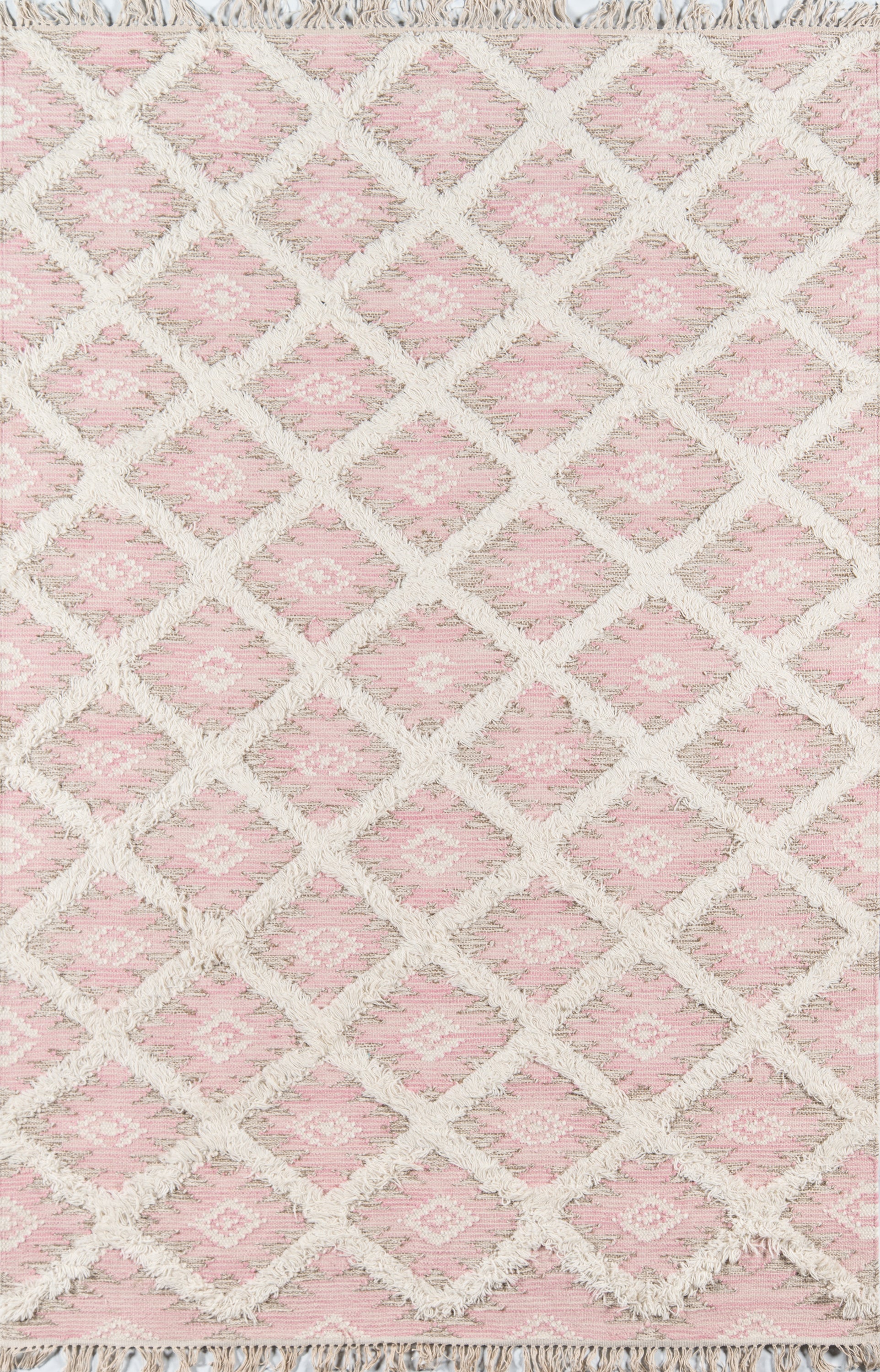 Momeni Harper  Pink  Contemporary