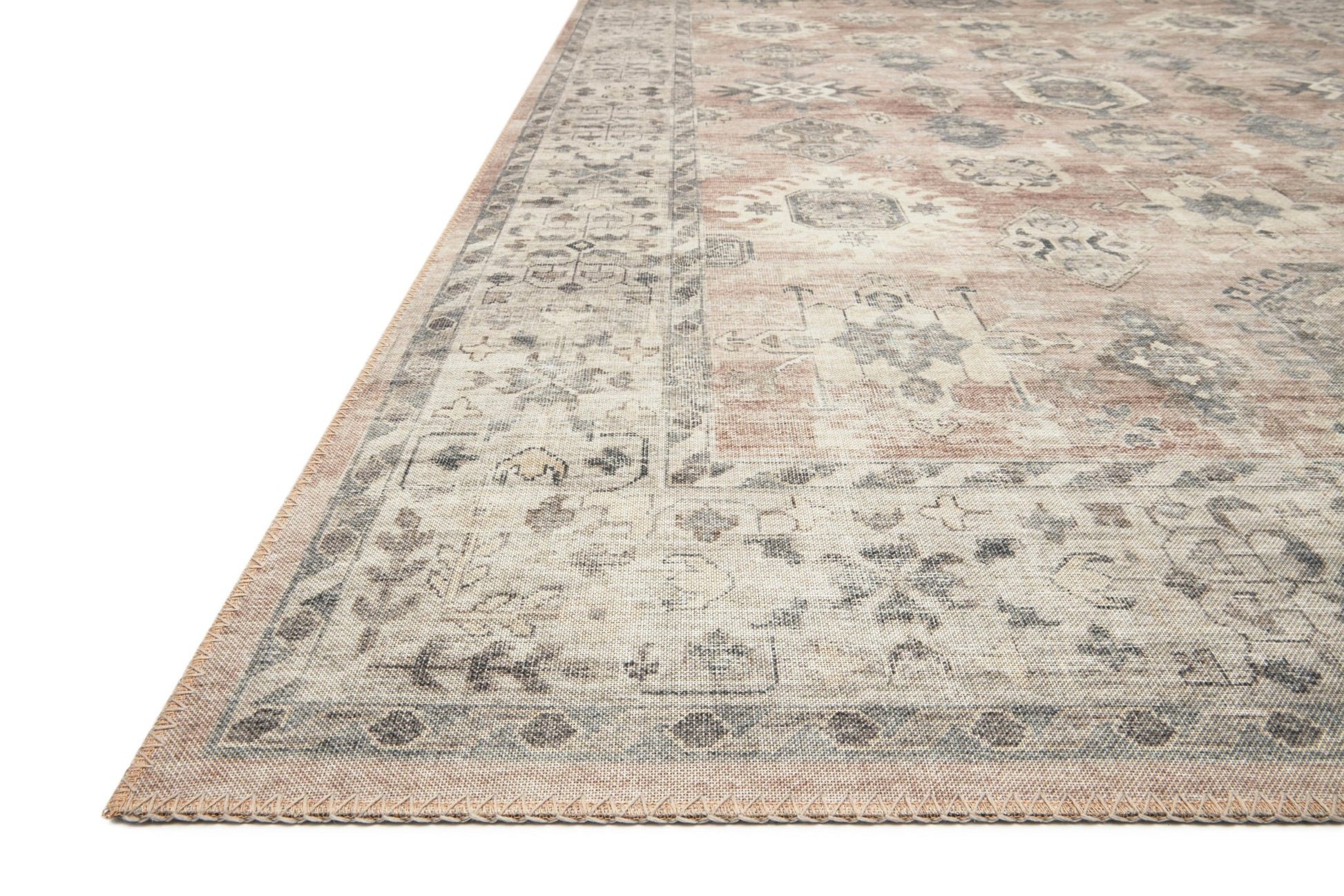 Loloi II Hathaway HTH - 03 Java Multi Traditional Power Loomed Rug - Rugs - Loloi II - Atlanta Designer Rugs