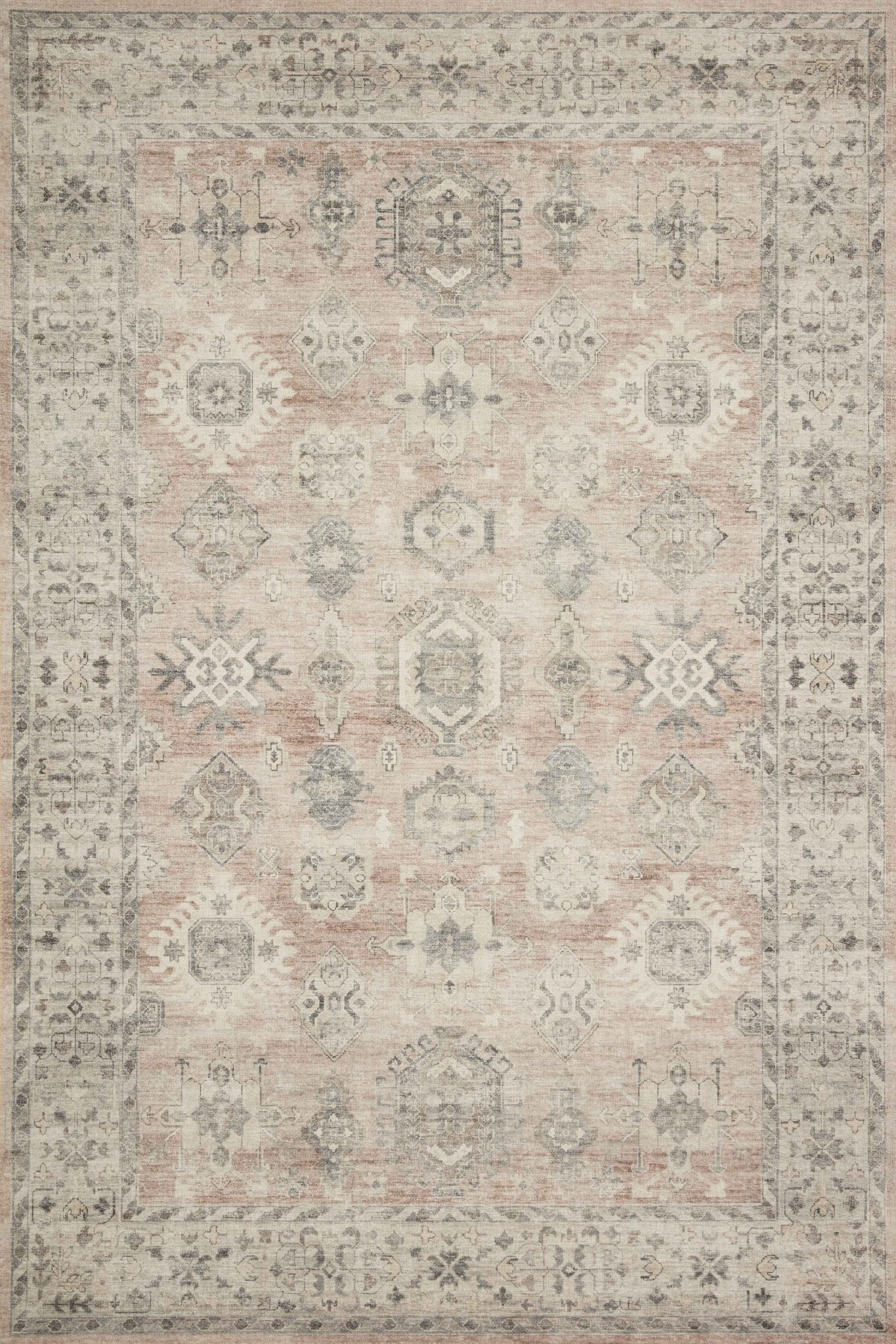 Loloi II Hathaway HTH - 03 Java Multi Traditional Power Loomed Rug - Rugs - Loloi II - Atlanta Designer Rugs