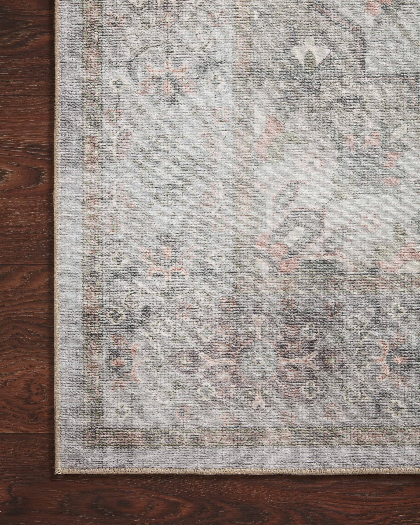 Loloi II Heidi HEI - 02 Dove Blush Traditional Power Loomed Rug - Rugs - Loloi II - Atlanta Designer Rugs