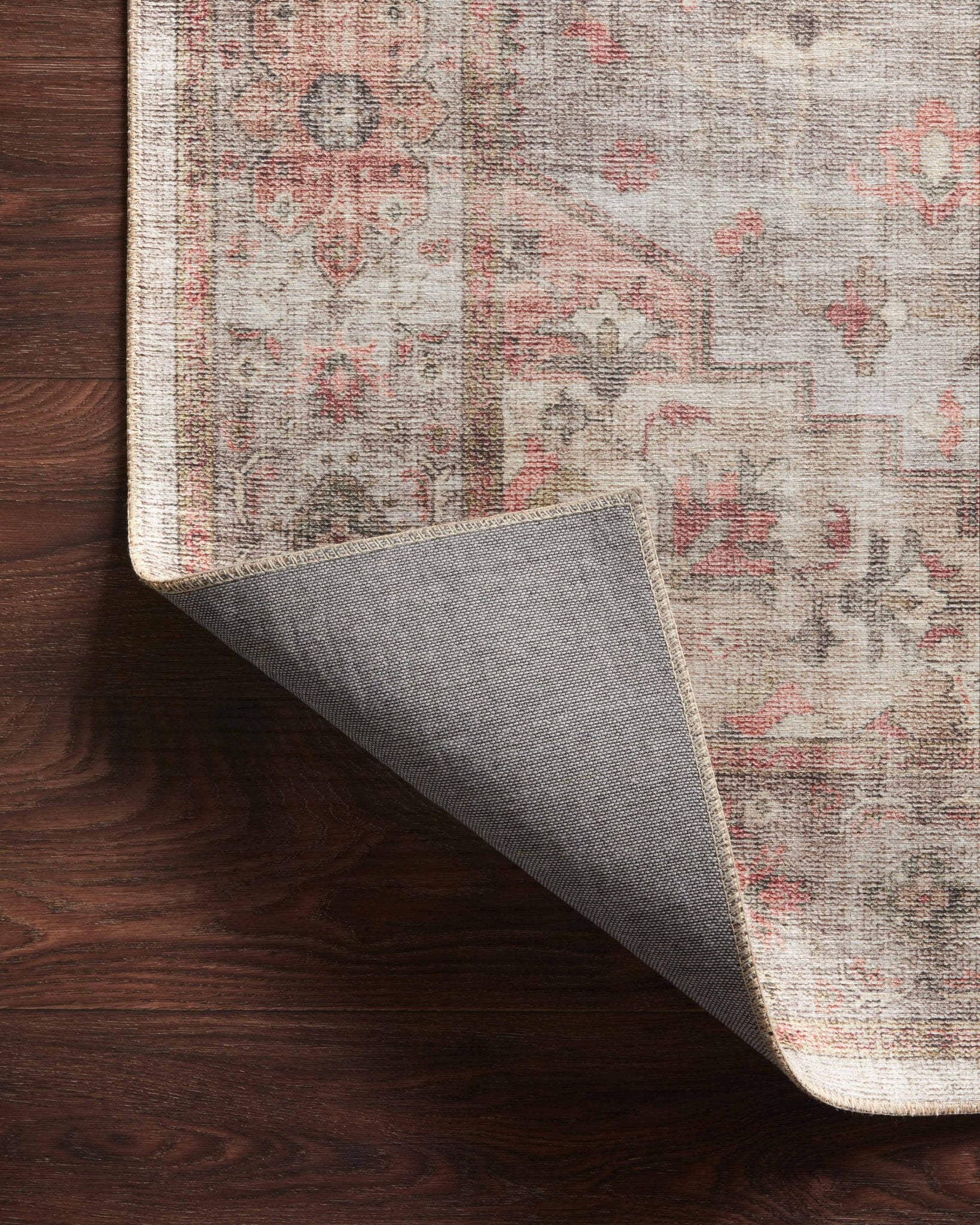 Loloi II Heidi HEI - 02 Dove Spice Traditional Power Loomed Rug - Rugs - Loloi II - Atlanta Designer Rugs