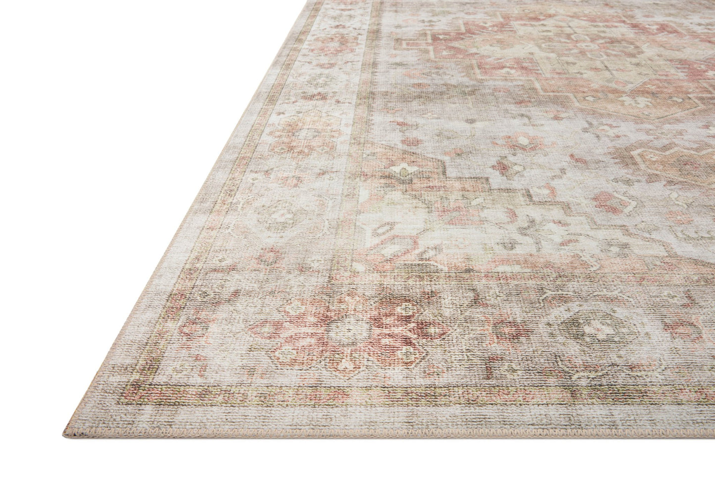 Loloi II Heidi HEI - 02 Sage Multi Traditional Power Loomed Rug - Rugs - Loloi II - Atlanta Designer Rugs