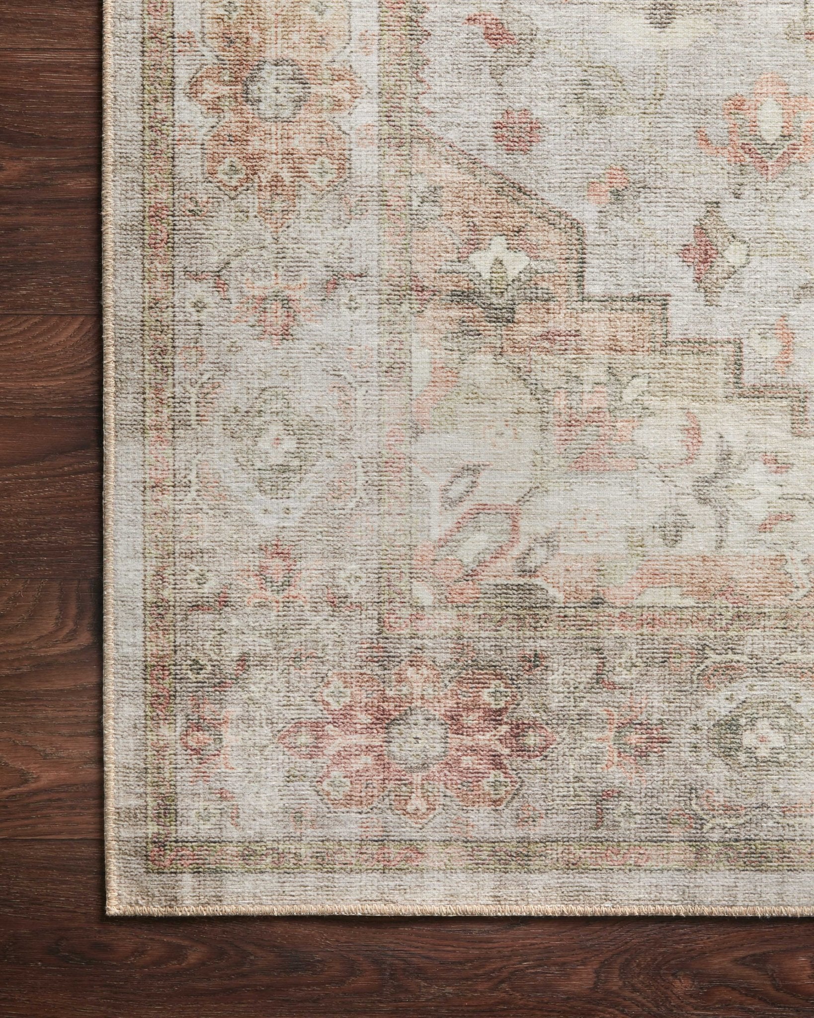 Loloi II Heidi HEI - 02 Sage Multi Traditional Power Loomed Rug - Rugs - Loloi II - Atlanta Designer Rugs