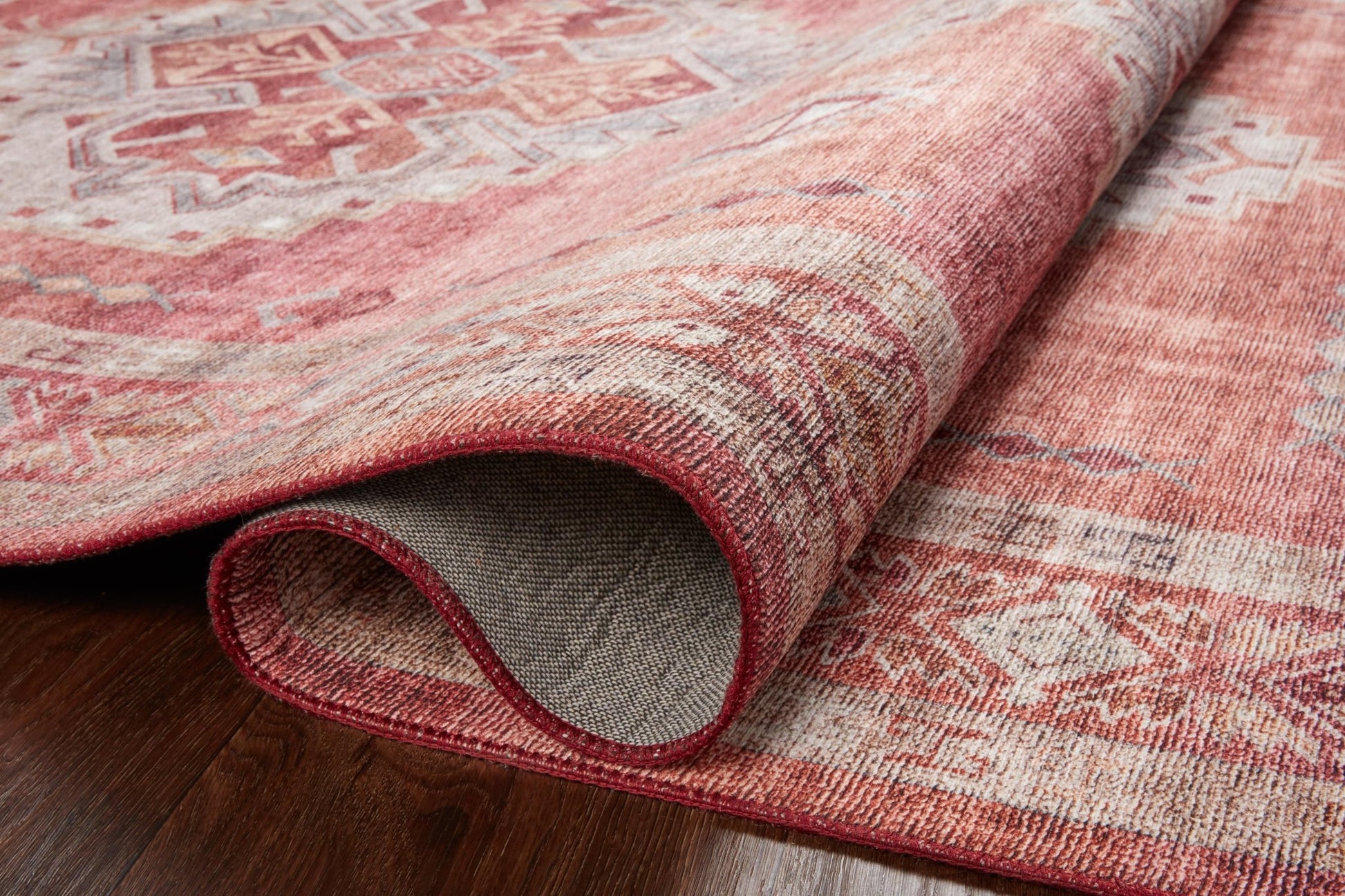 Loloi II Heidi HEI - 03 Sunset Natural Traditional Power Loomed Rug - Rugs - Loloi II - Atlanta Designer Rugs