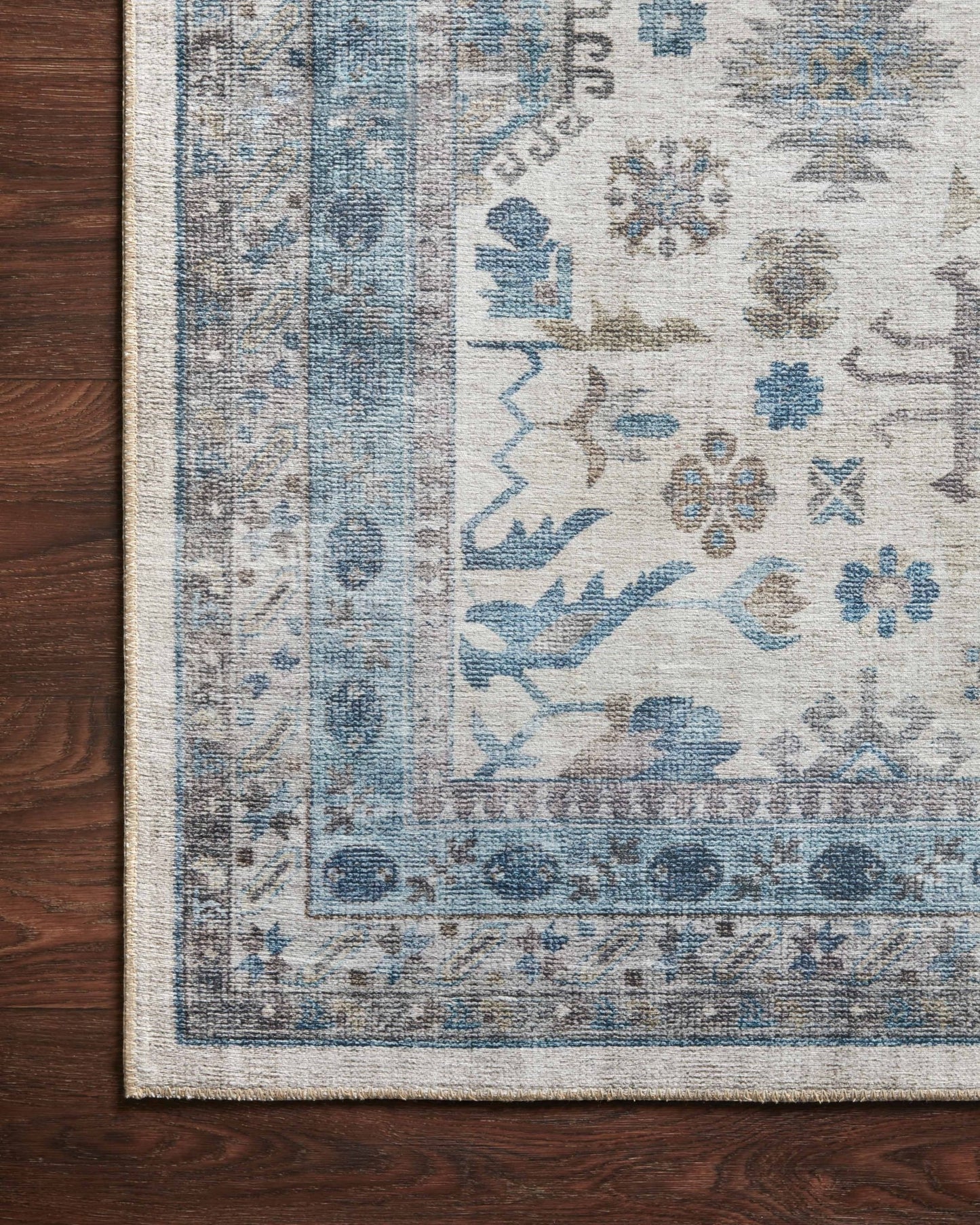 Loloi II Heidi HEI - 04 Ivory Ocean Traditional Power Loomed Rug - Rugs - Loloi II - Atlanta Designer Rugs