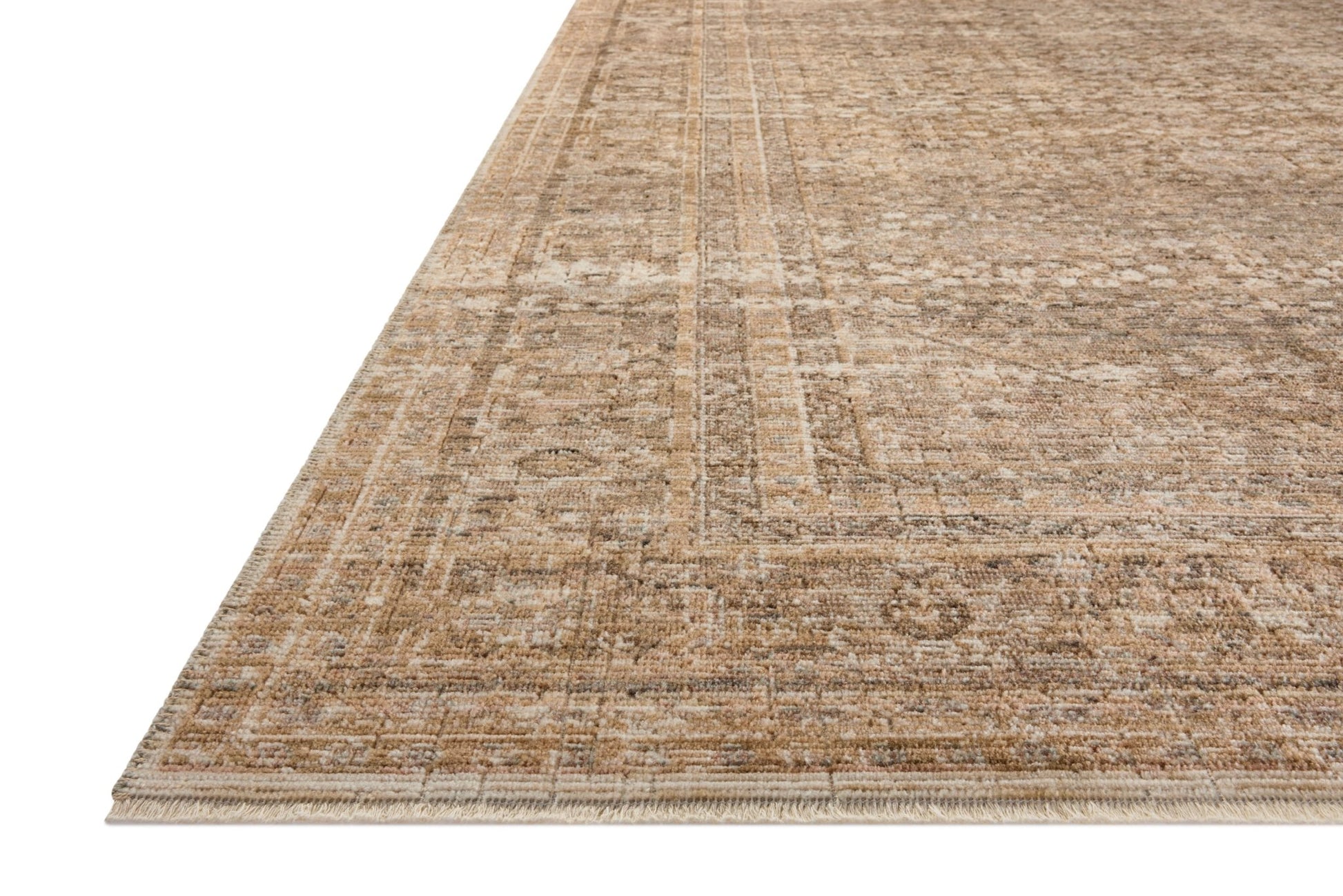 Loloi Heritage HER - 01 Clay Natural Traditional Power Loomed Rug - Rugs - Loloi - Atlanta Designer Rugs