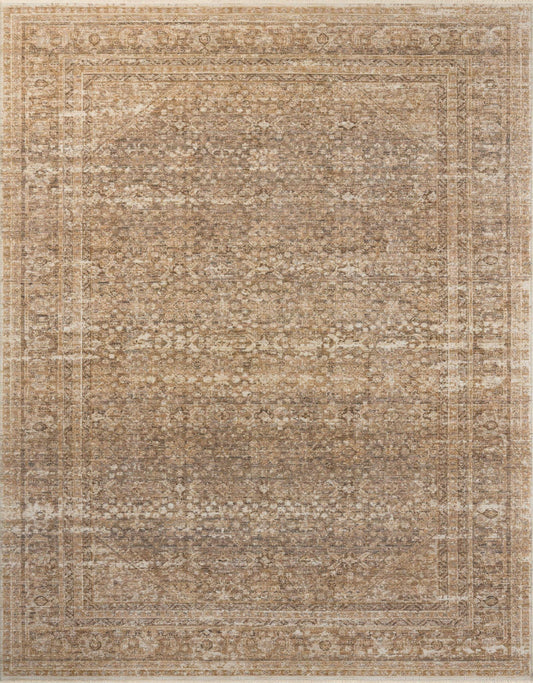 Loloi Heritage HER - 01 Clay Natural Traditional Power Loomed Rug - Rugs - Loloi - Atlanta Designer Rugs