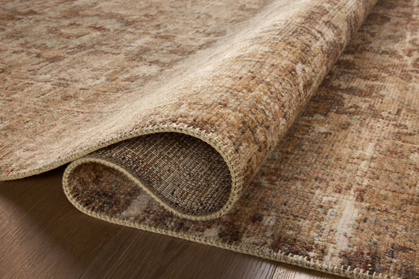 Loloi Heritage HER - 02 Bark Multi Traditional Power Loomed Rug - Rugs - Loloi - Atlanta Designer Rugs