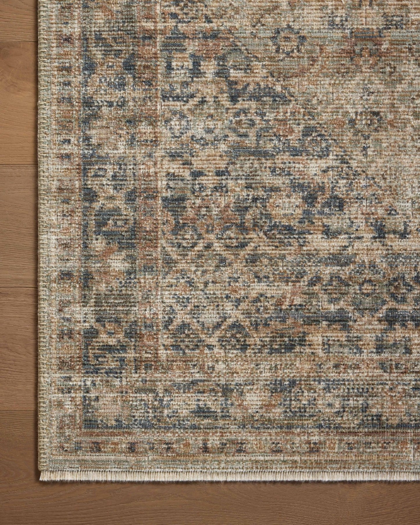 Loloi Heritage HER - 08 Sage Navy Traditional Power Loomed Rug - Rugs - Loloi - Atlanta Designer Rugs