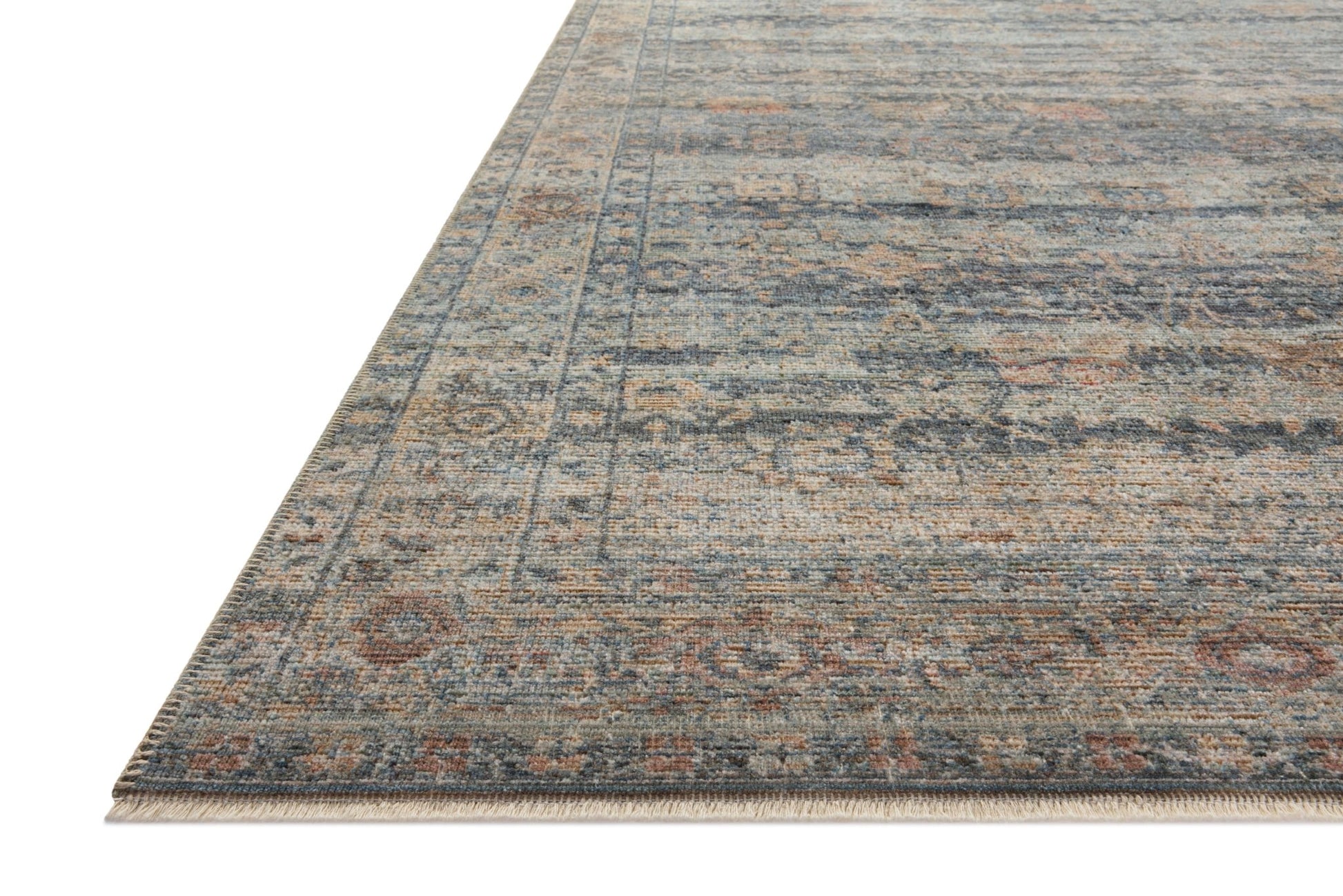 Loloi Heritage HER - 09 Sky Sunset Traditional Power Loomed Rug - Rugs - Loloi - Atlanta Designer Rugs