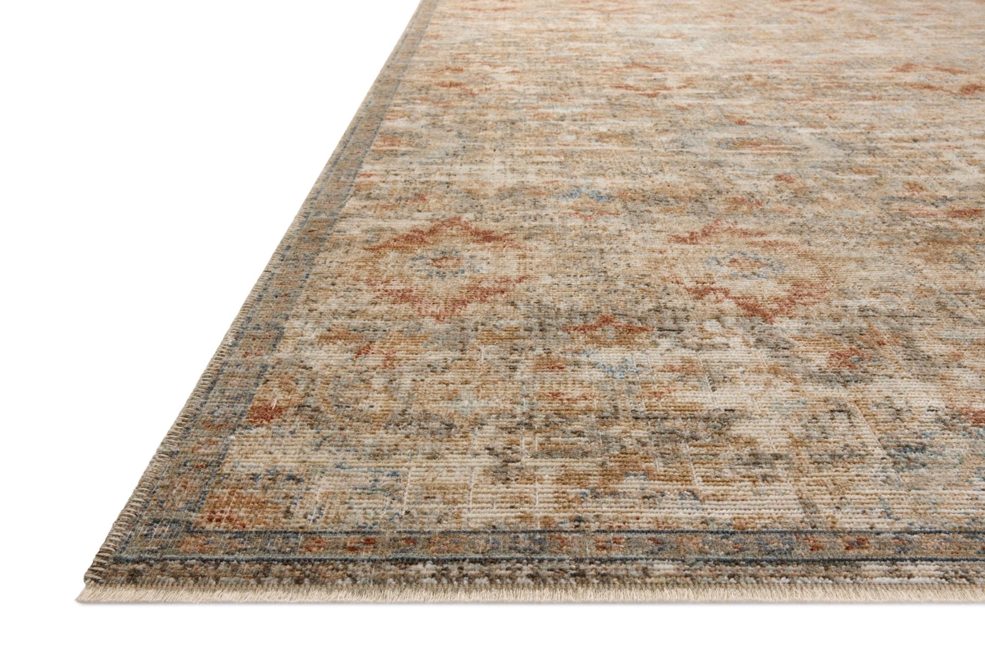 Loloi Heritage HER - 10 Grey Sunset Traditional Power Loomed Rug - Rugs - Loloi - Atlanta Designer Rugs