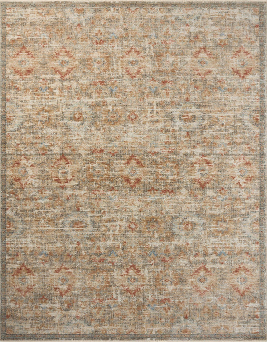 Loloi Heritage HER - 10 Grey Sunset Traditional Power Loomed Rug - Rugs - Loloi - Atlanta Designer Rugs