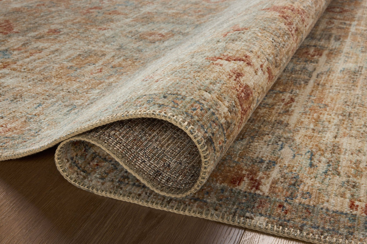 Loloi Heritage HER - 10 Grey Sunset Traditional Power Loomed Rug - Rugs - Loloi - Atlanta Designer Rugs