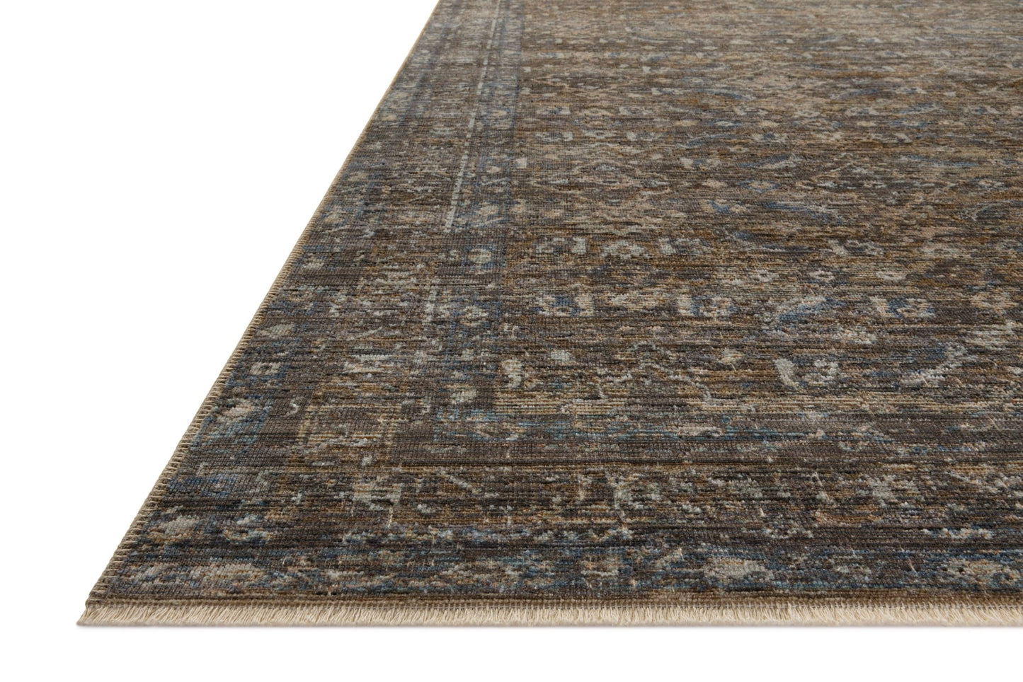 Loloi Heritage HER - 14 Lagoon Tobacco Traditional Power Loomed Rug - Rugs - Loloi - Atlanta Designer Rugs