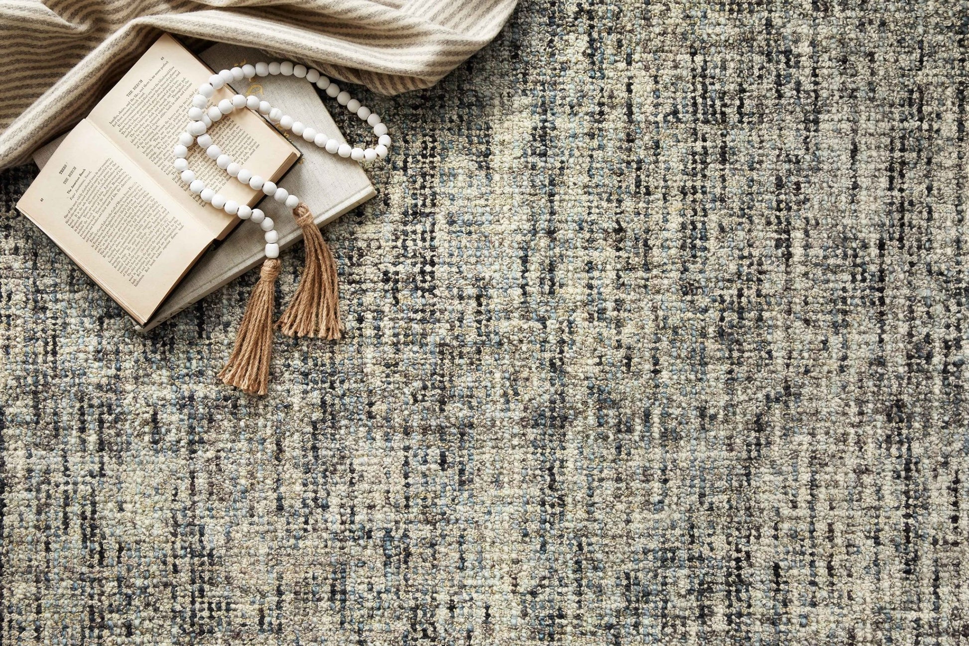 Loloi HARLOW HLO - 01 Ocean Sand Contemporary Hand Tufted Rug - Rugs - Loloi - Atlanta Designer Rugs