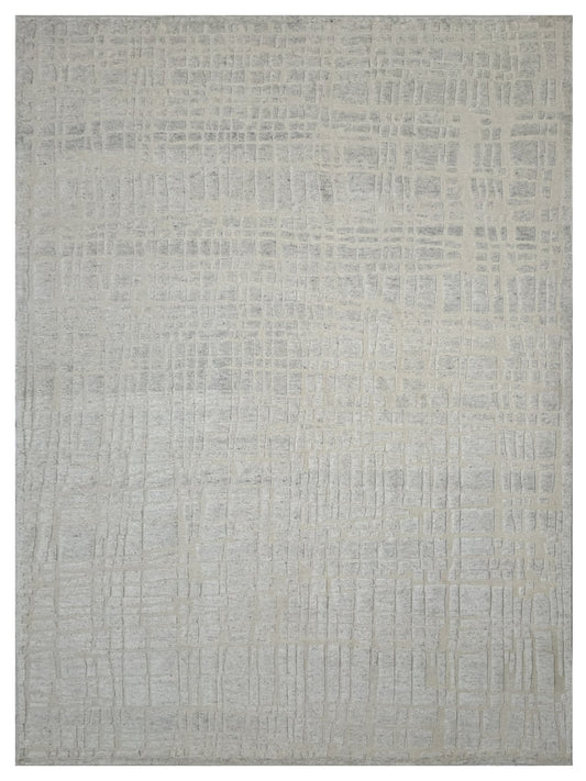 Artisan Harmony White White Transitional Knotted Rug - Rugs - Artisan - Atlanta Designer Rugs