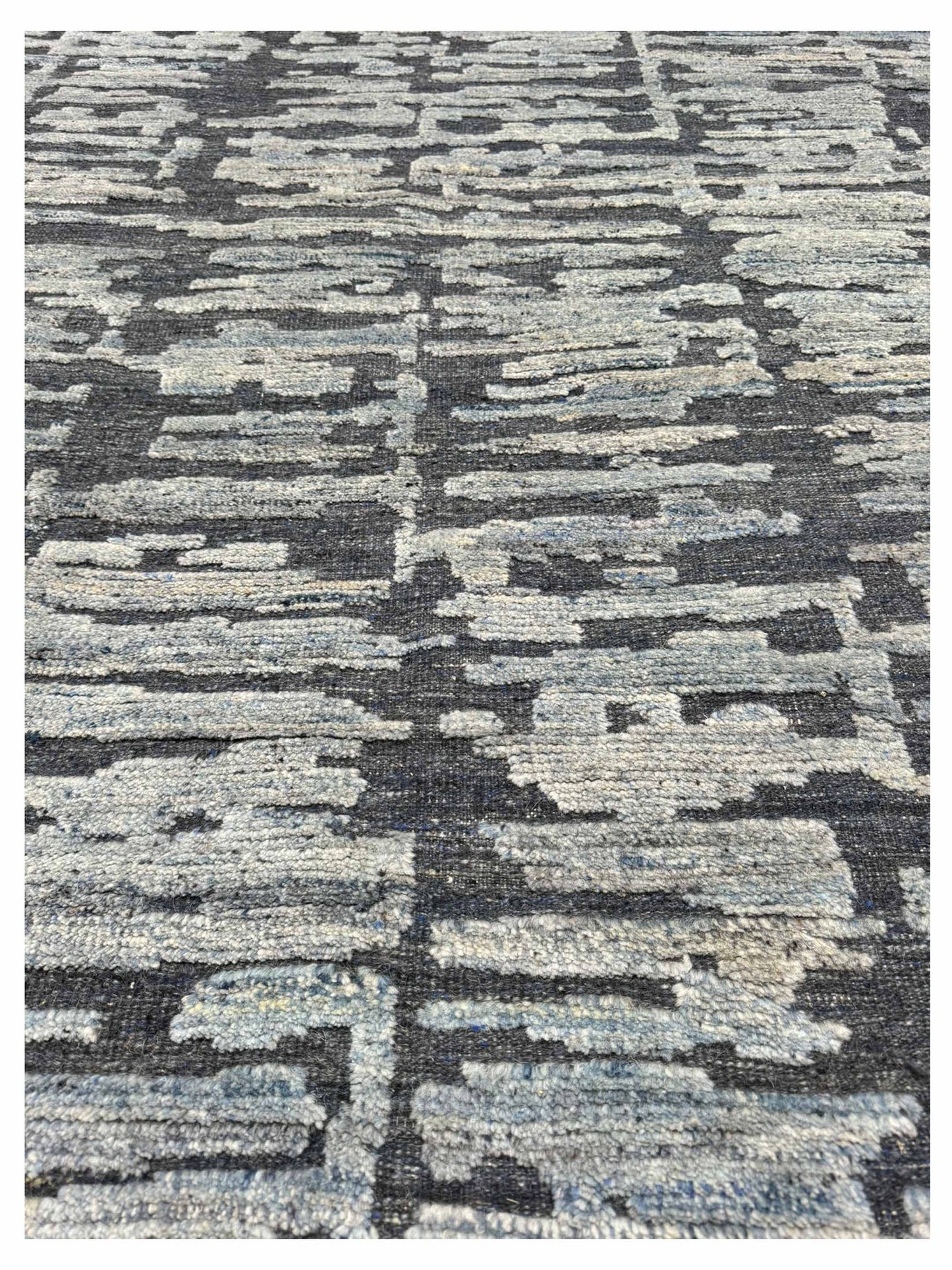 Artisan Harmony  Lt.Blue Blue Contemporary Knotted Rug