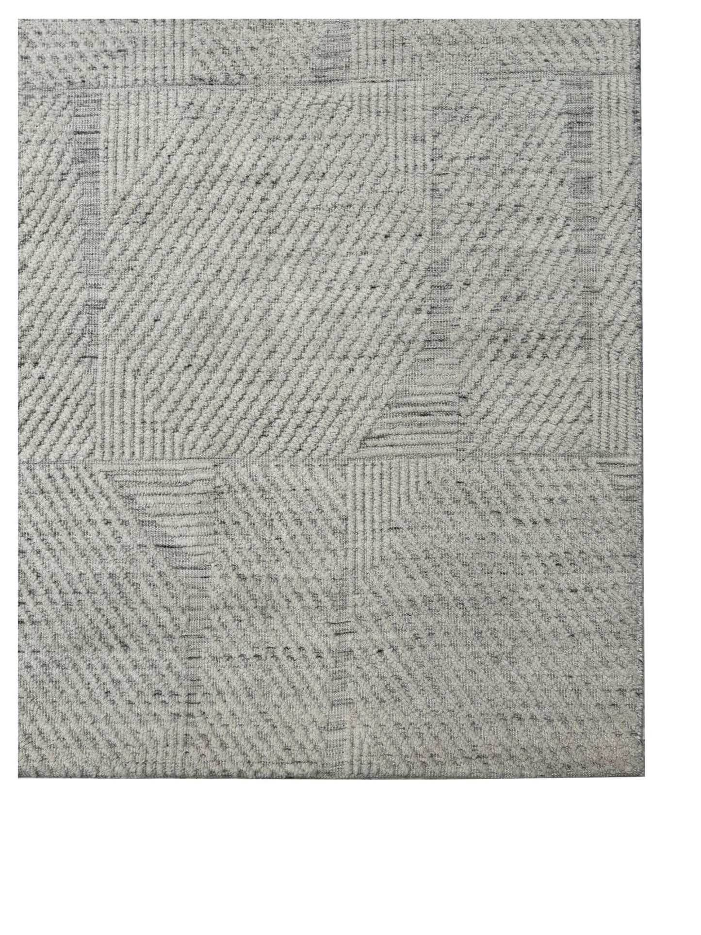 Artisan Harmony White White Transitional Knotted Rug - Rugs - Artisan - Atlanta Designer Rugs